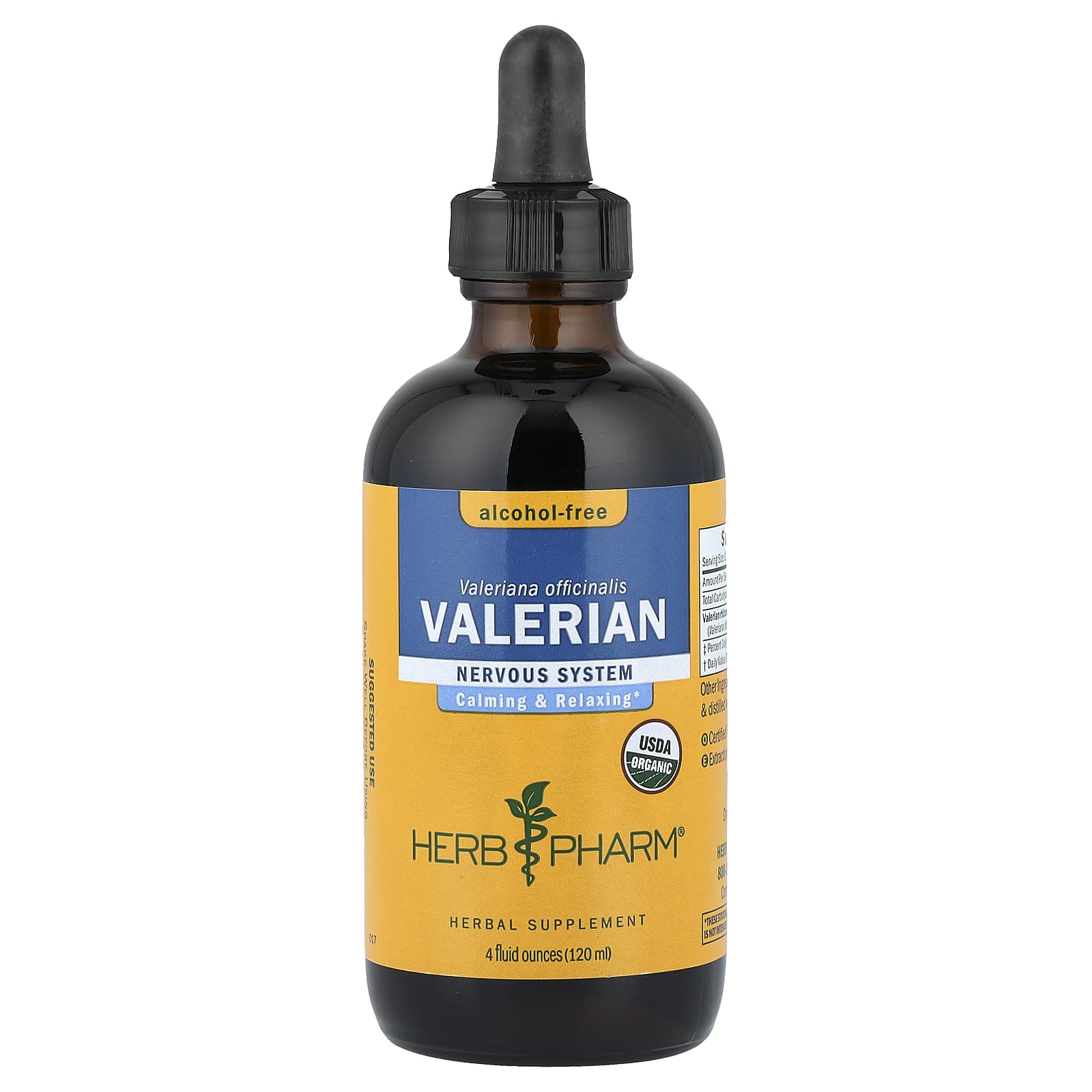 Herb Pharm Valerian, Alcohol-Free – 120 ml — Tunisie