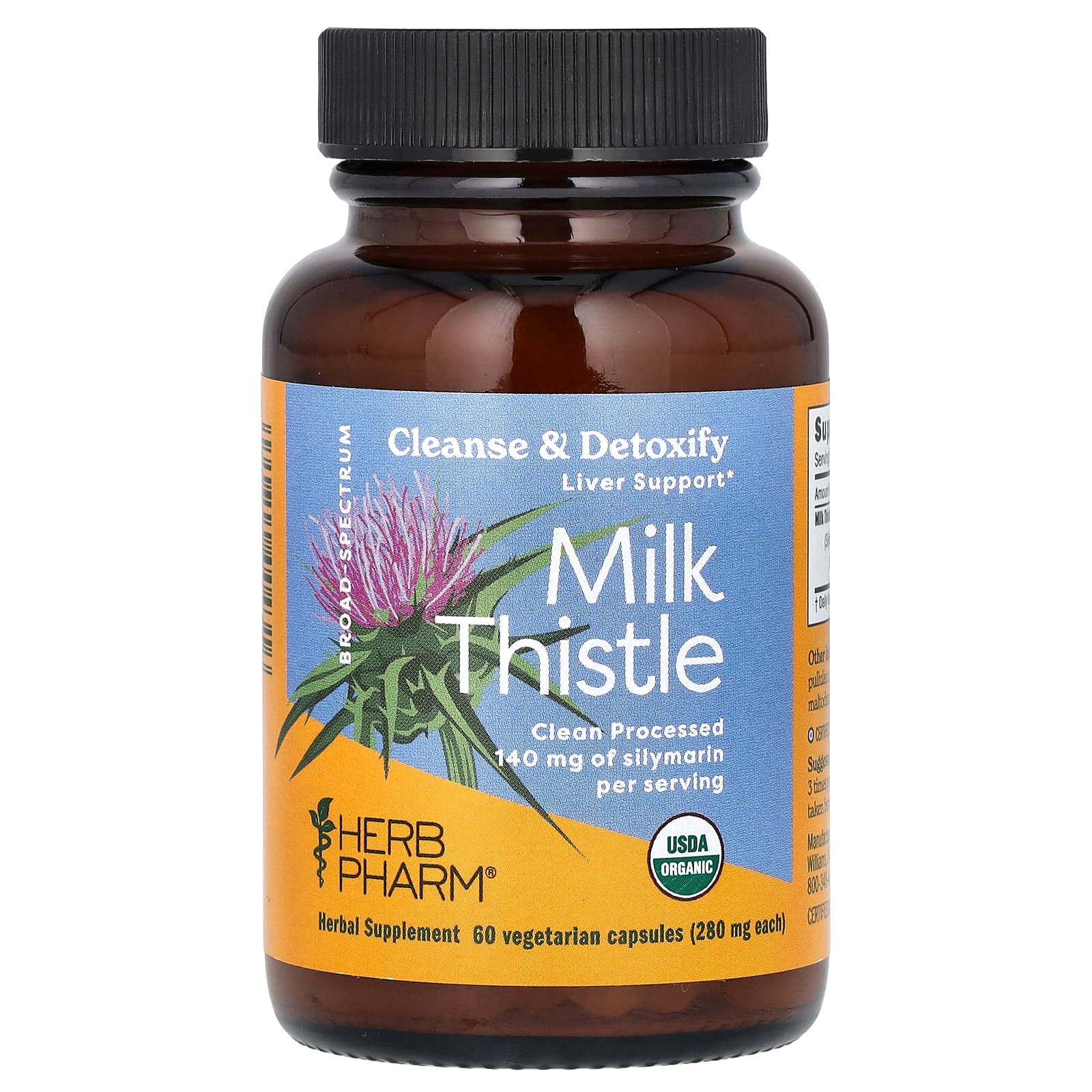 Herb Pharm Milk Thistle – 60 gélules végétales — Tunisie