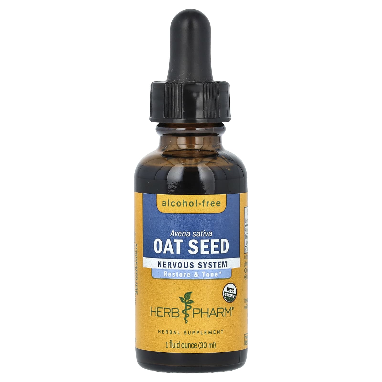 Herb Pharm Oat Seed, Alcohol-Free – 30 ml — Tunisie