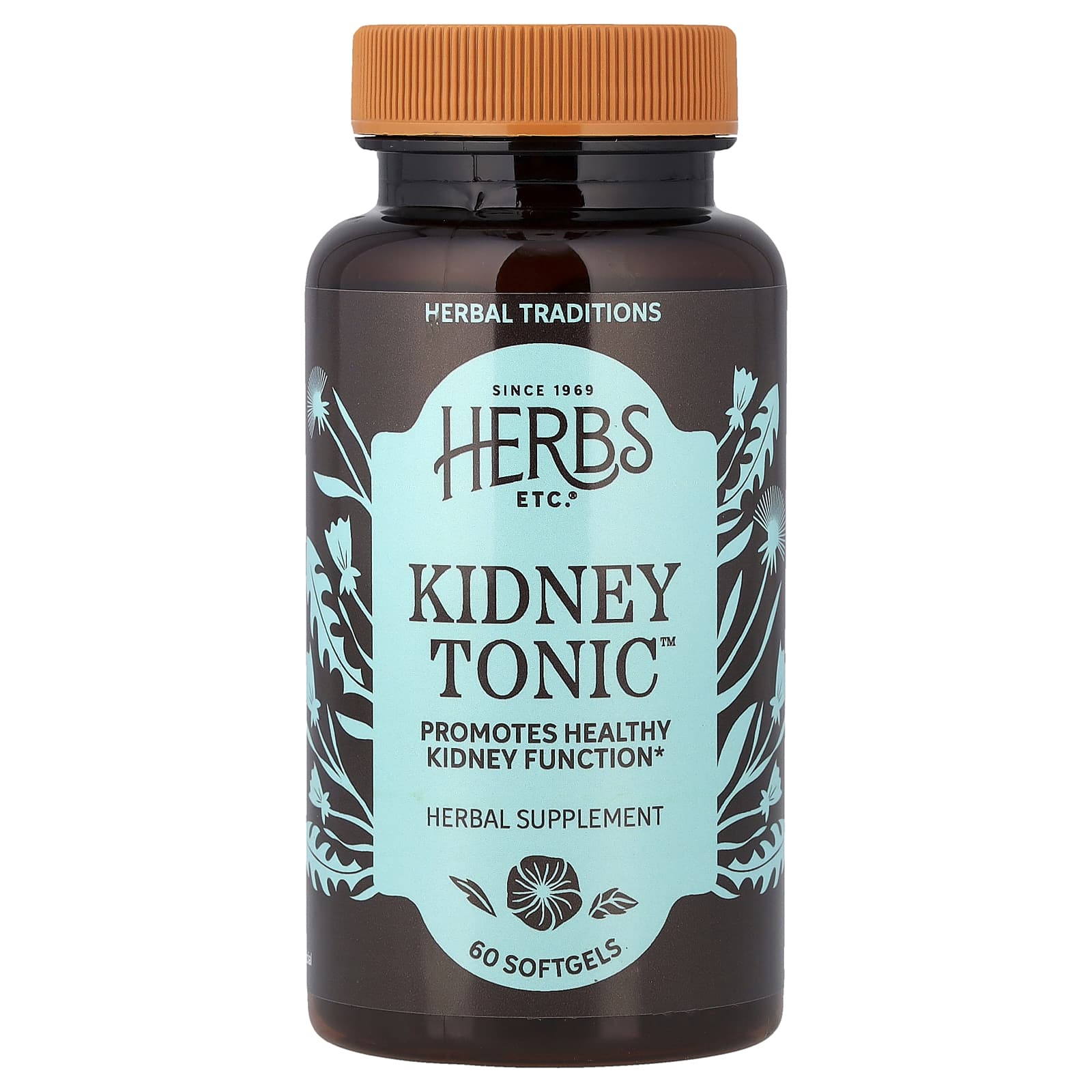 Herbs Etc. Kidney Tonic – 60 capsules molles — Tunisie