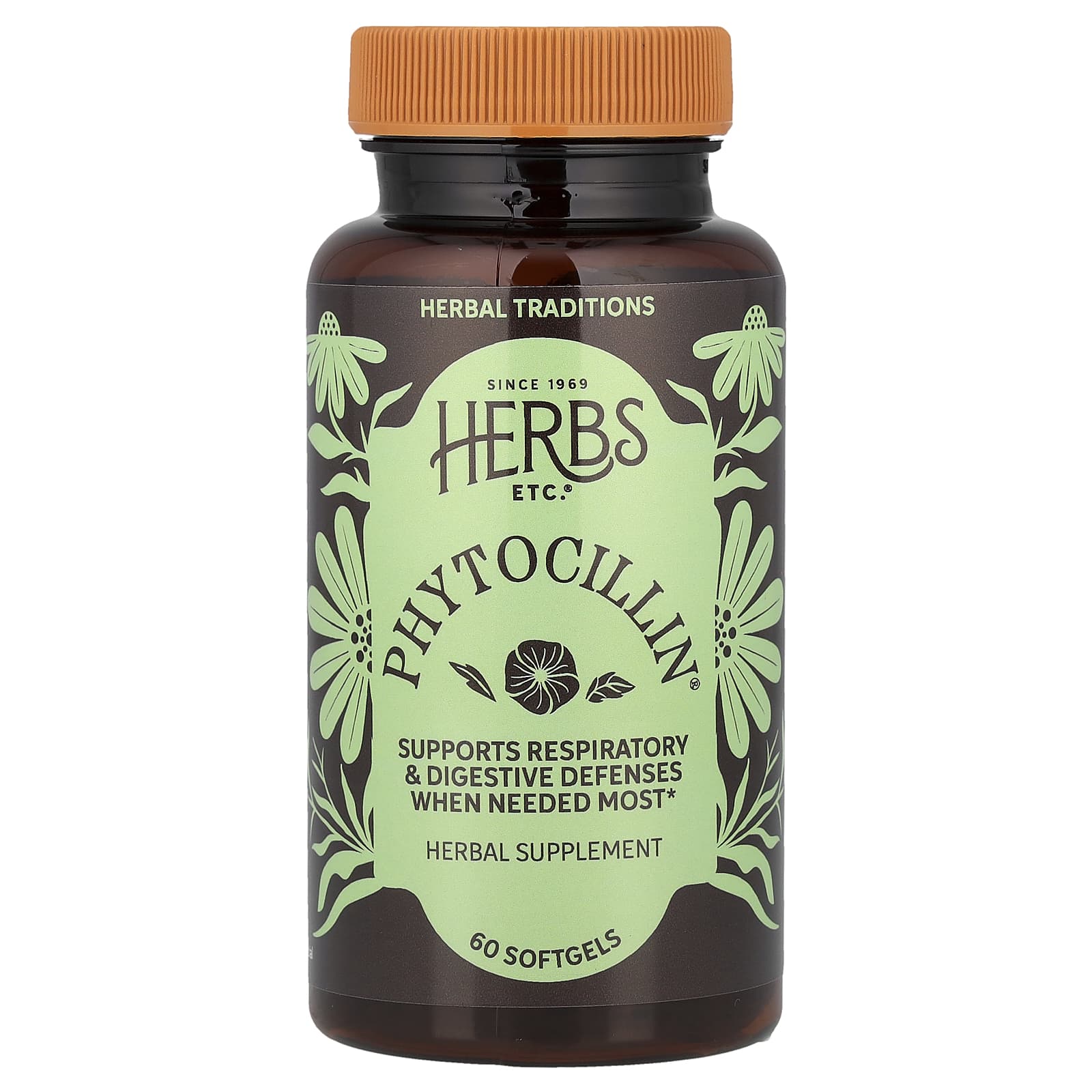 Herbs Etc. Phytocillin – 60 capsules molles — Tunisie
