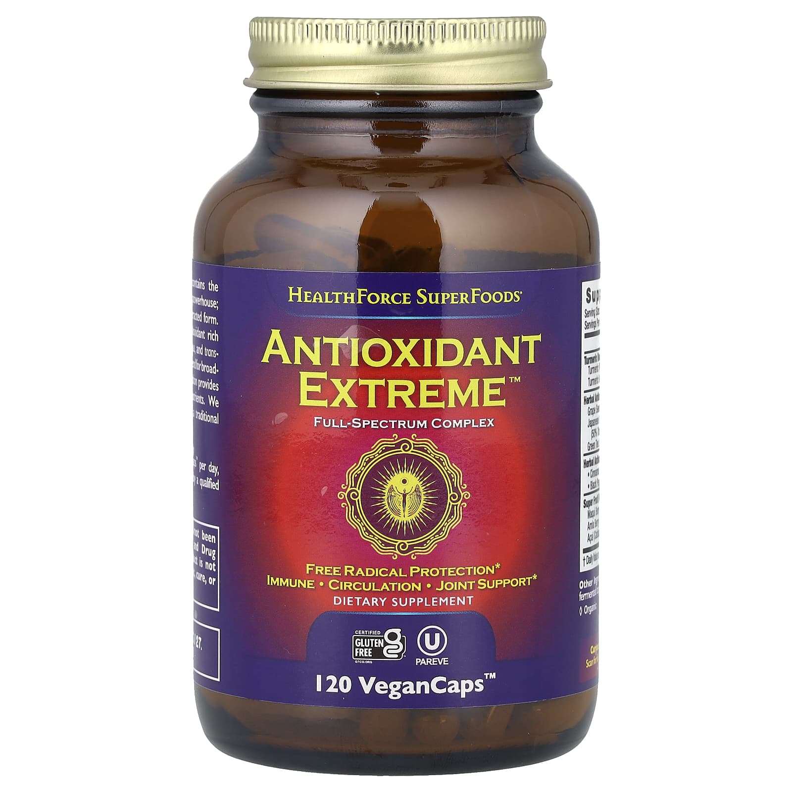 HealthForce Superfoods Antioxidant Extreme, 120 VeganCaps — Tunisie