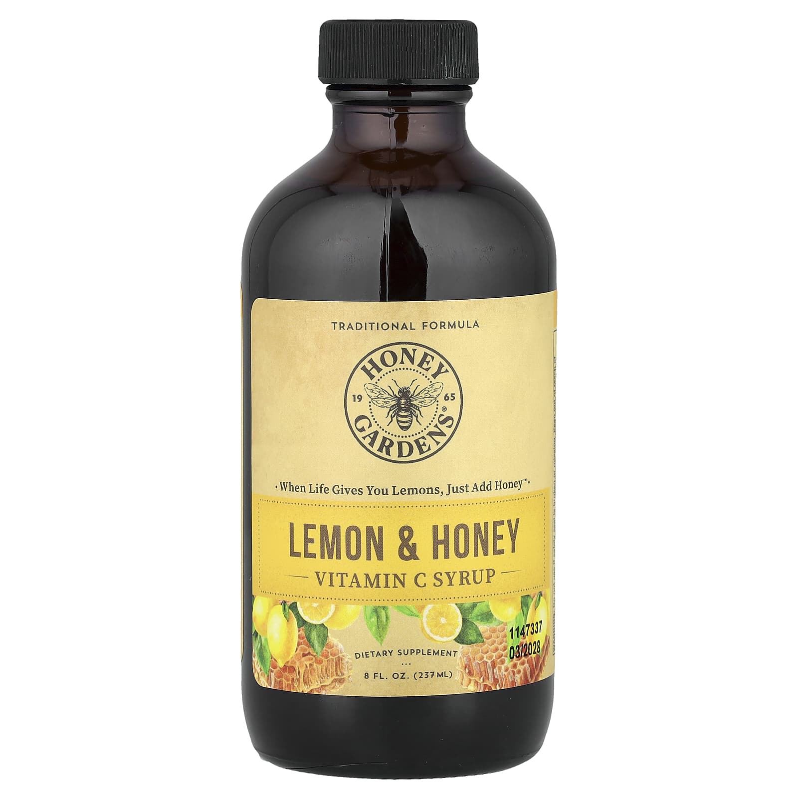 Zand Vitamin C Syrup – Lemon & Honey – 237 ml — Tunisie