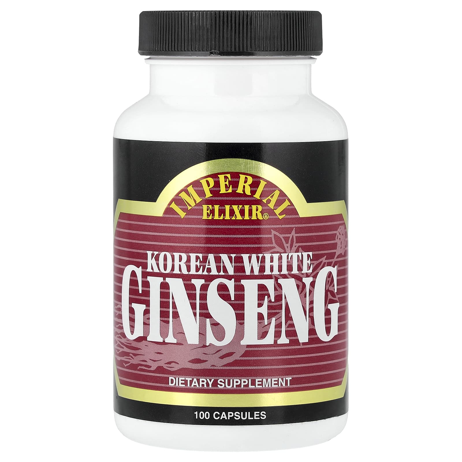 Imperial Elixir Korean White Ginseng – 100 gélules — Tunisie