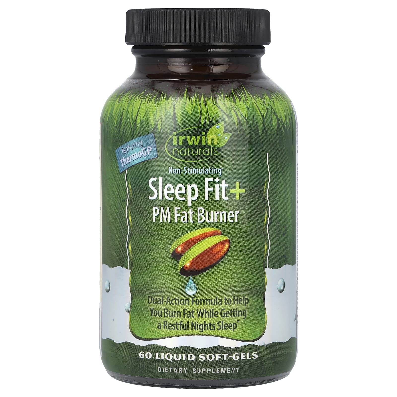 Irwin Naturals Sleep Fit + PM Fat Burner, 60 Liquid Softgels — Tunisie