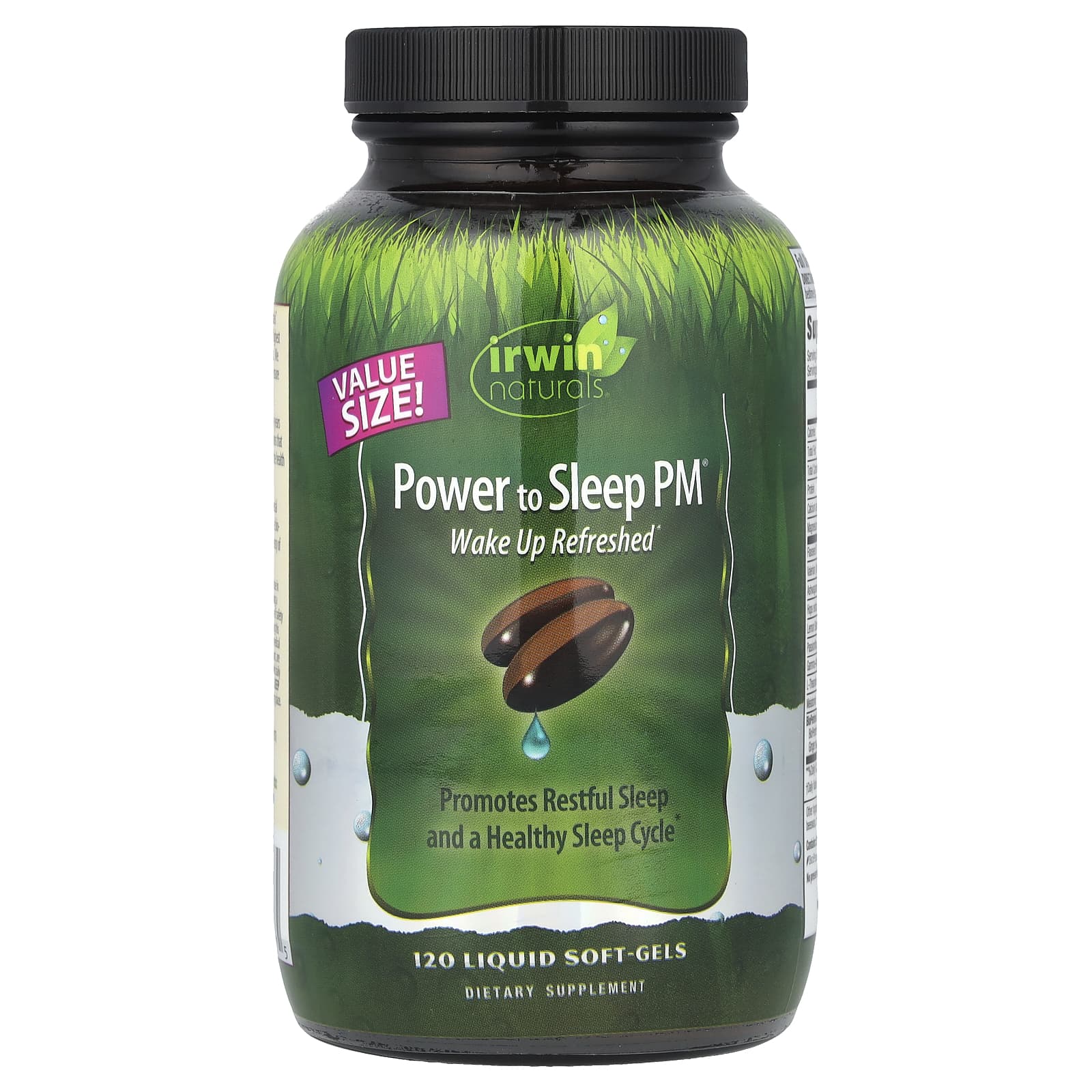 Irwin Naturals Power to Sleep PM, 120 Liquid Soft-Gels — Tunisie