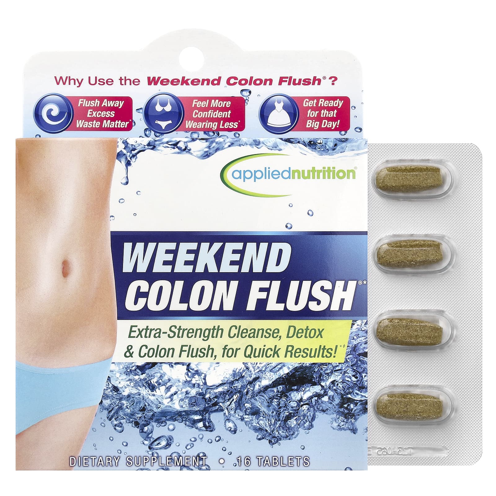 Applied Nutrition Weekend Colon Flush – 16 comprimés — Tunisie