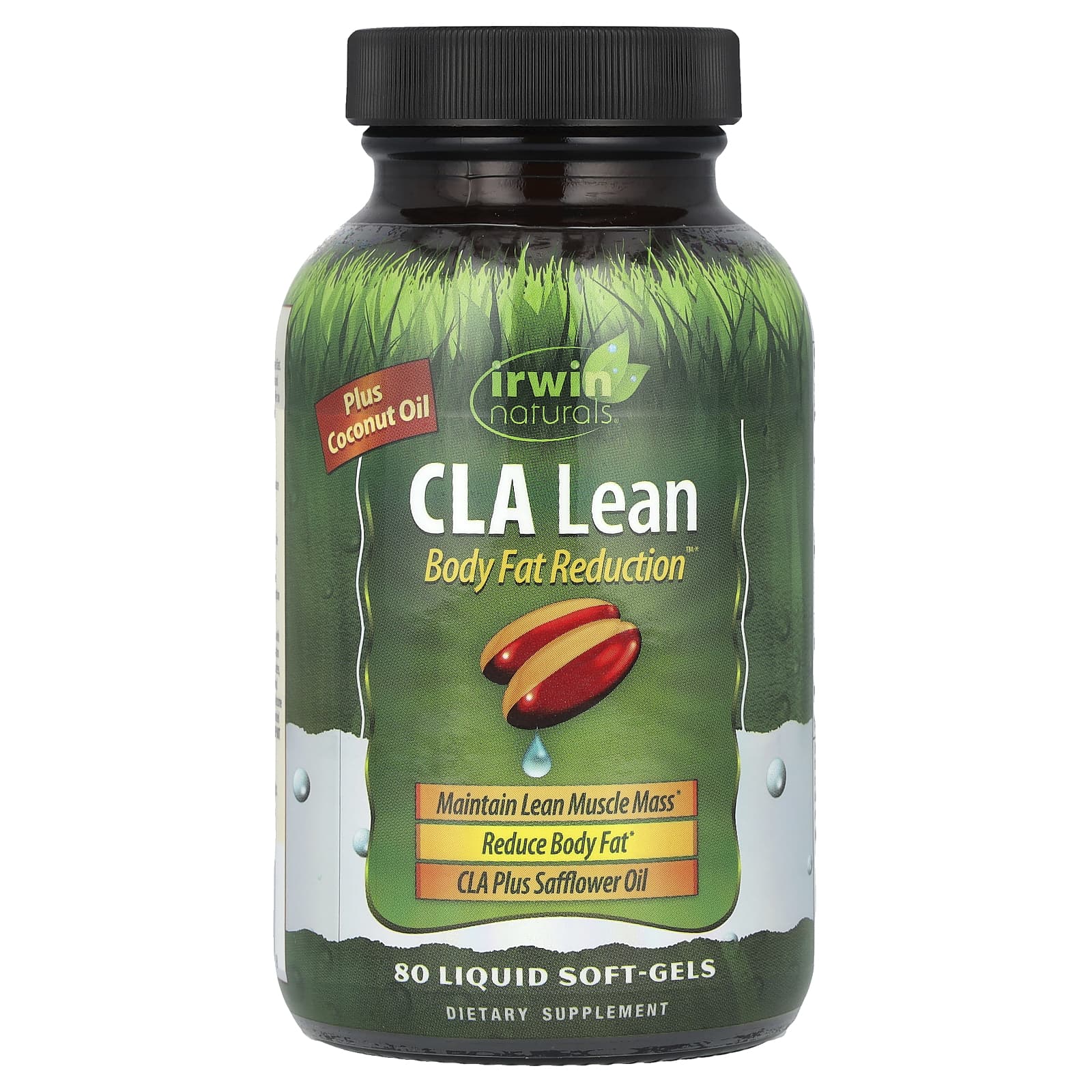 Irwin Naturals CLA Lean, Body Fat Reduction, 80 Liquid Soft-Gels — Tunisie