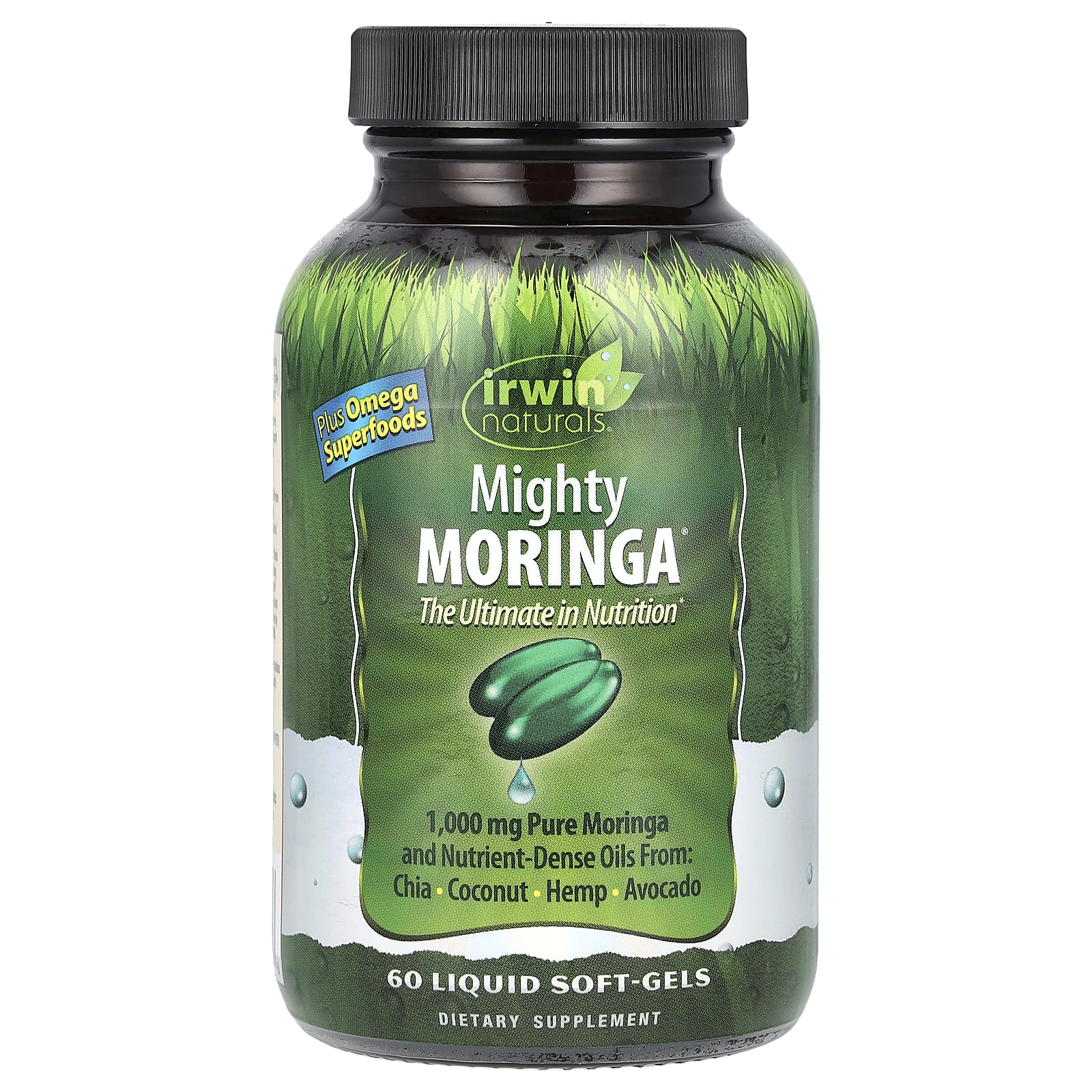 Irwin Naturals Mighty Moringa, 60 Liquid Soft-Gels — Tunisie