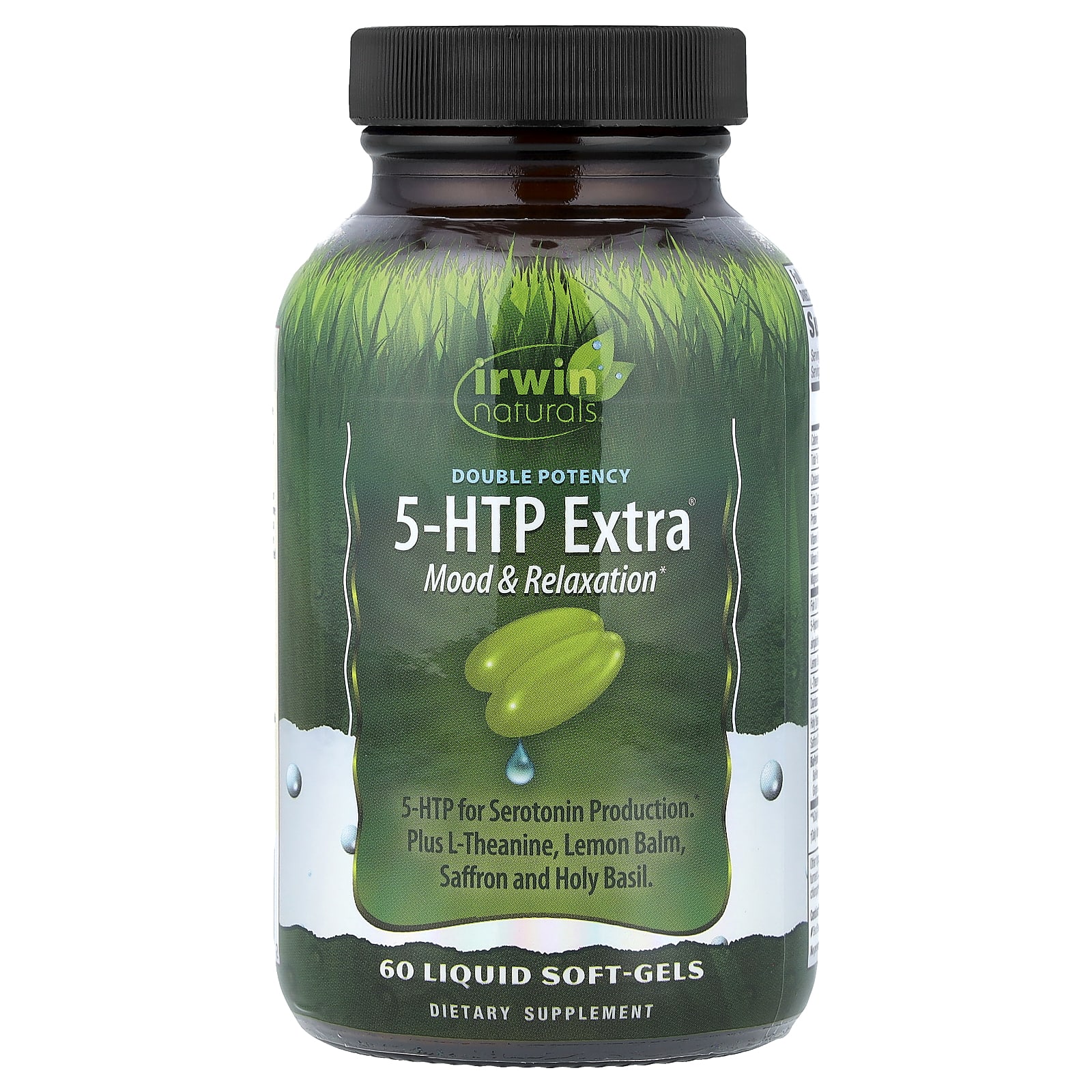 Irwin Naturals Double Potency, 5-HTP Extra, 60 Liquid Soft-Gels — Tunisie