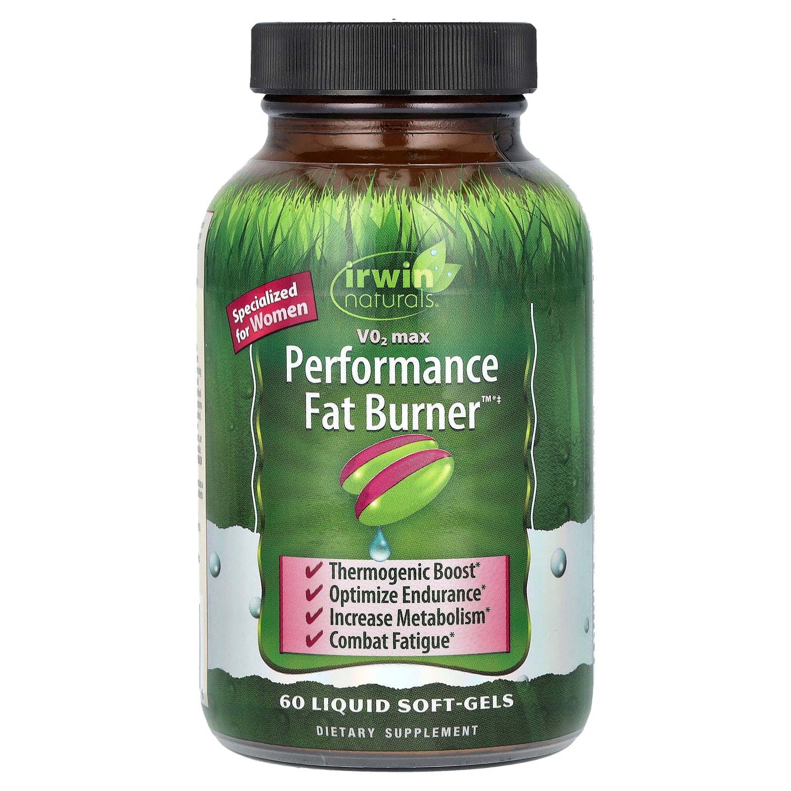 Irwin Naturals V02 Max, Performance Fat Burner, 60 Liquid Soft-Gels — Tunisie