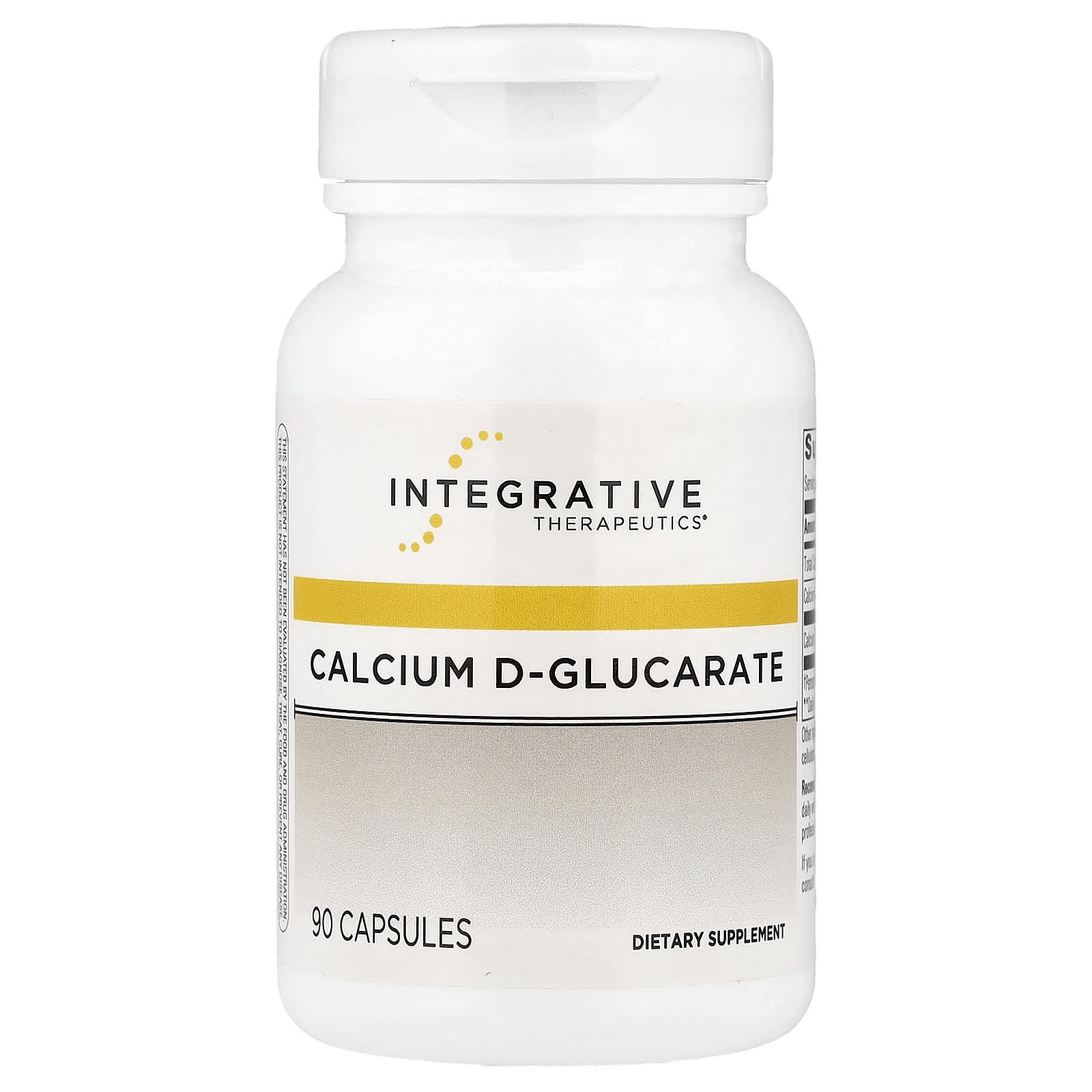 Integrative Therapeutics Calcium D-Glucarate – 90 gélules — Tunisie