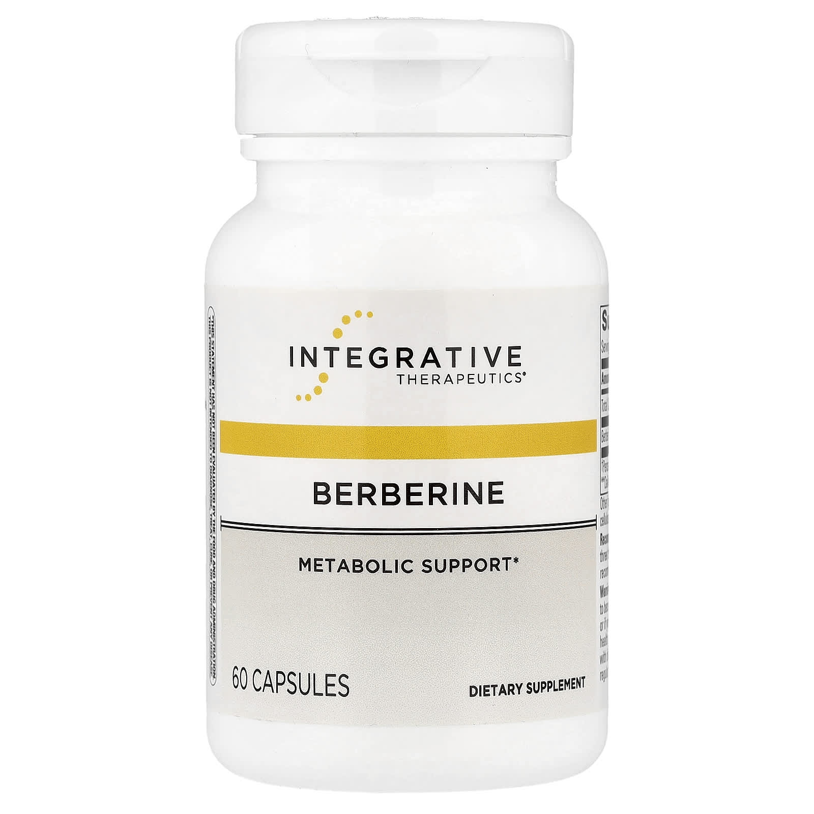 Integrative Therapeutics Berberine – 60 gélules — Tunisie