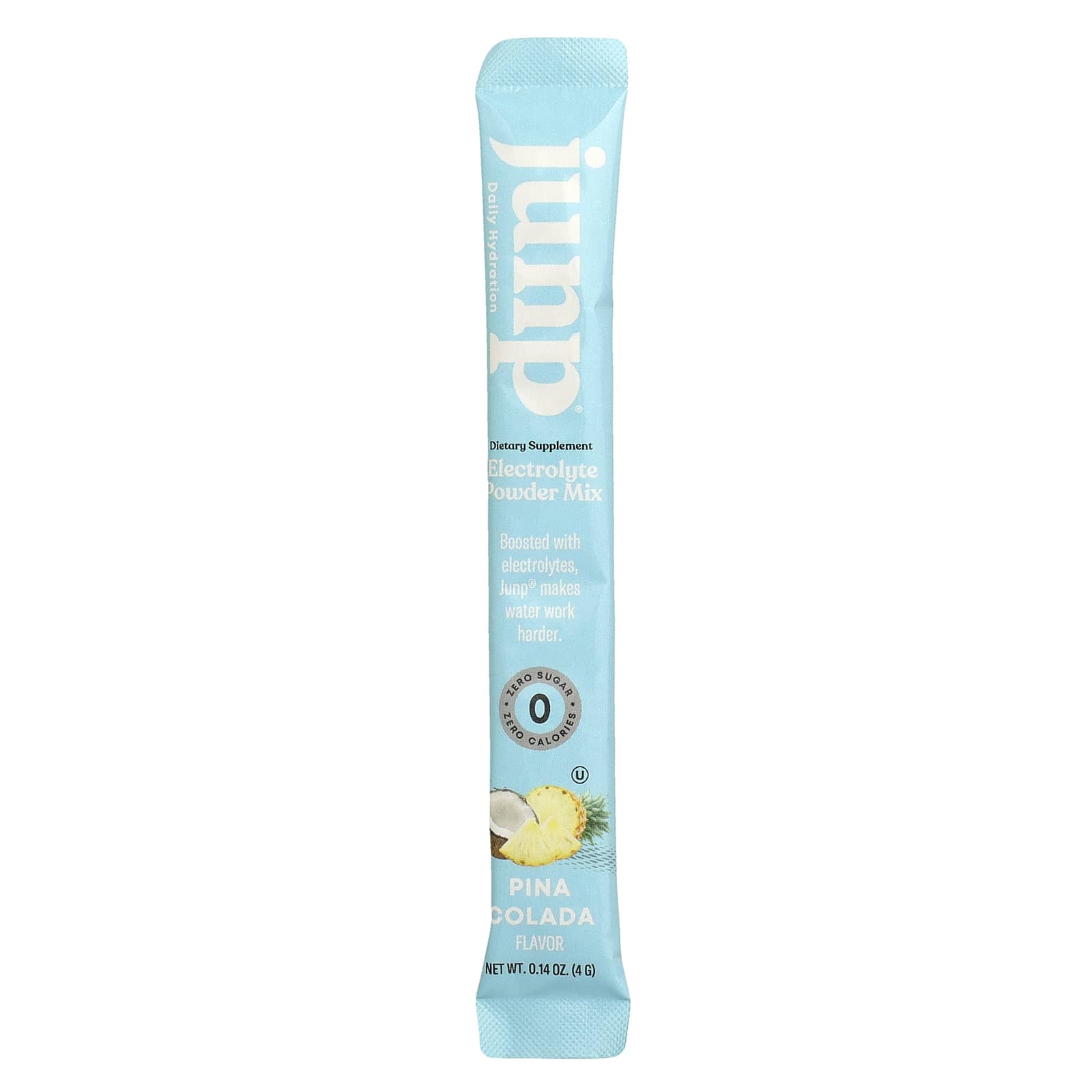JUNP Hydration Electrolyte Powder Mix, Pina Colada – 4 g — étiquette 1