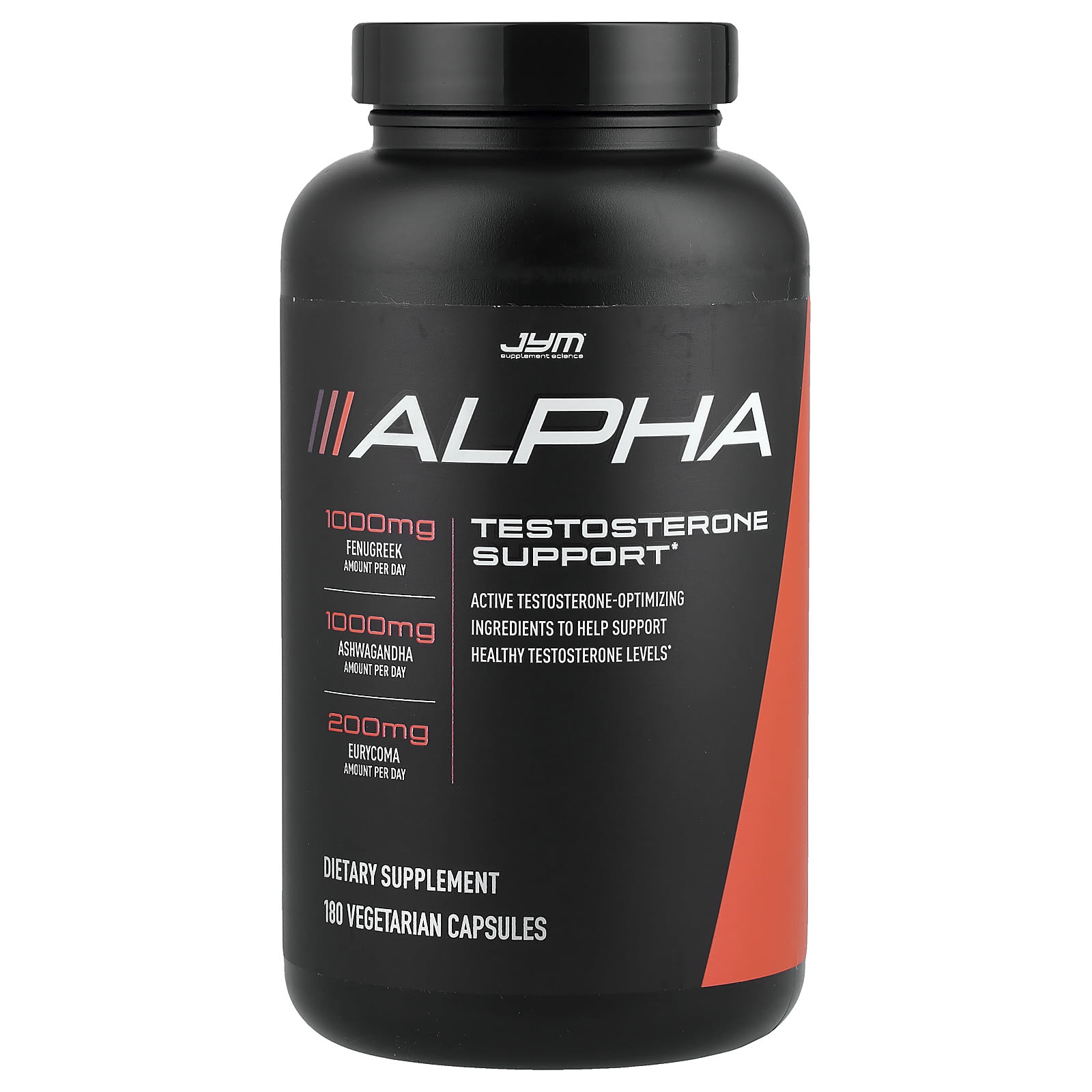 JYM Supplement Science Alpha, Testosterone Support – 180 gélules végétales — Tunisie