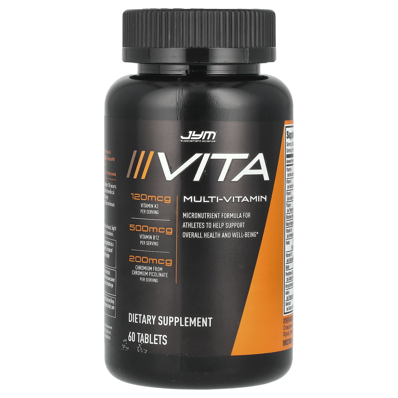 JYM Supplement Science Vita, Multi-Vitamin – 60 comprimés — Tunisie