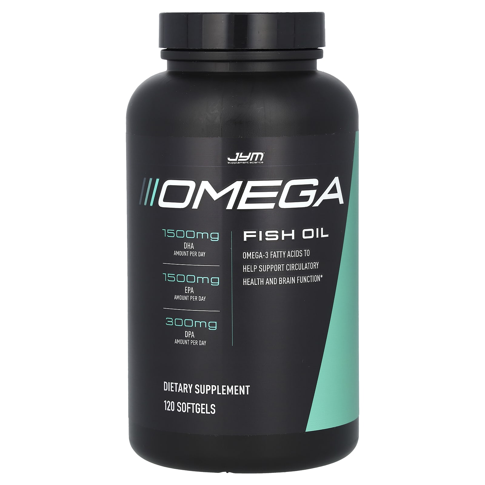JYM Supplement Science Omega Fish Oil – 120 capsules molles — Tunisie