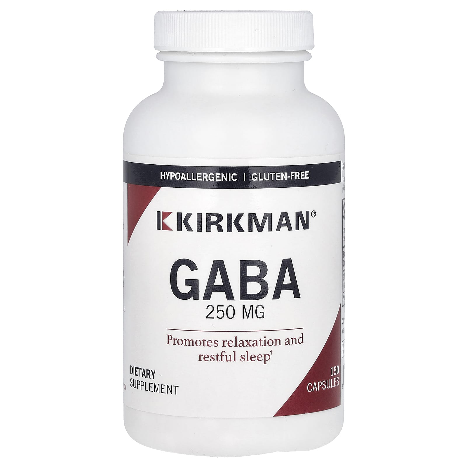 Kirkman Labs GABA – 150 gélules — Tunisie
