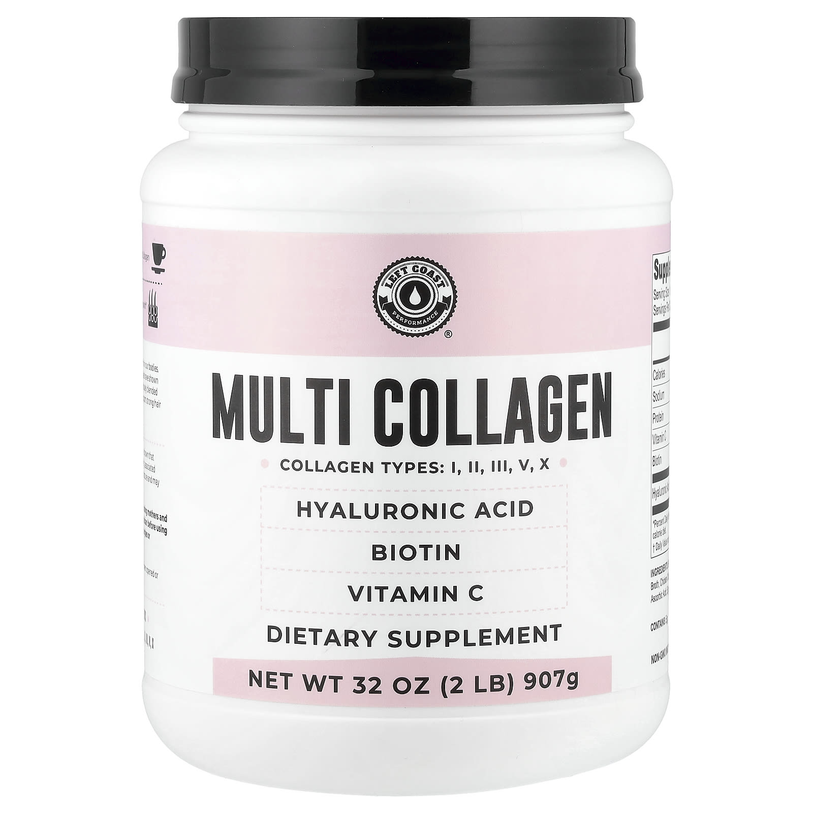 Left Coast Performance Multi Collagen – 907 g — Tunisie