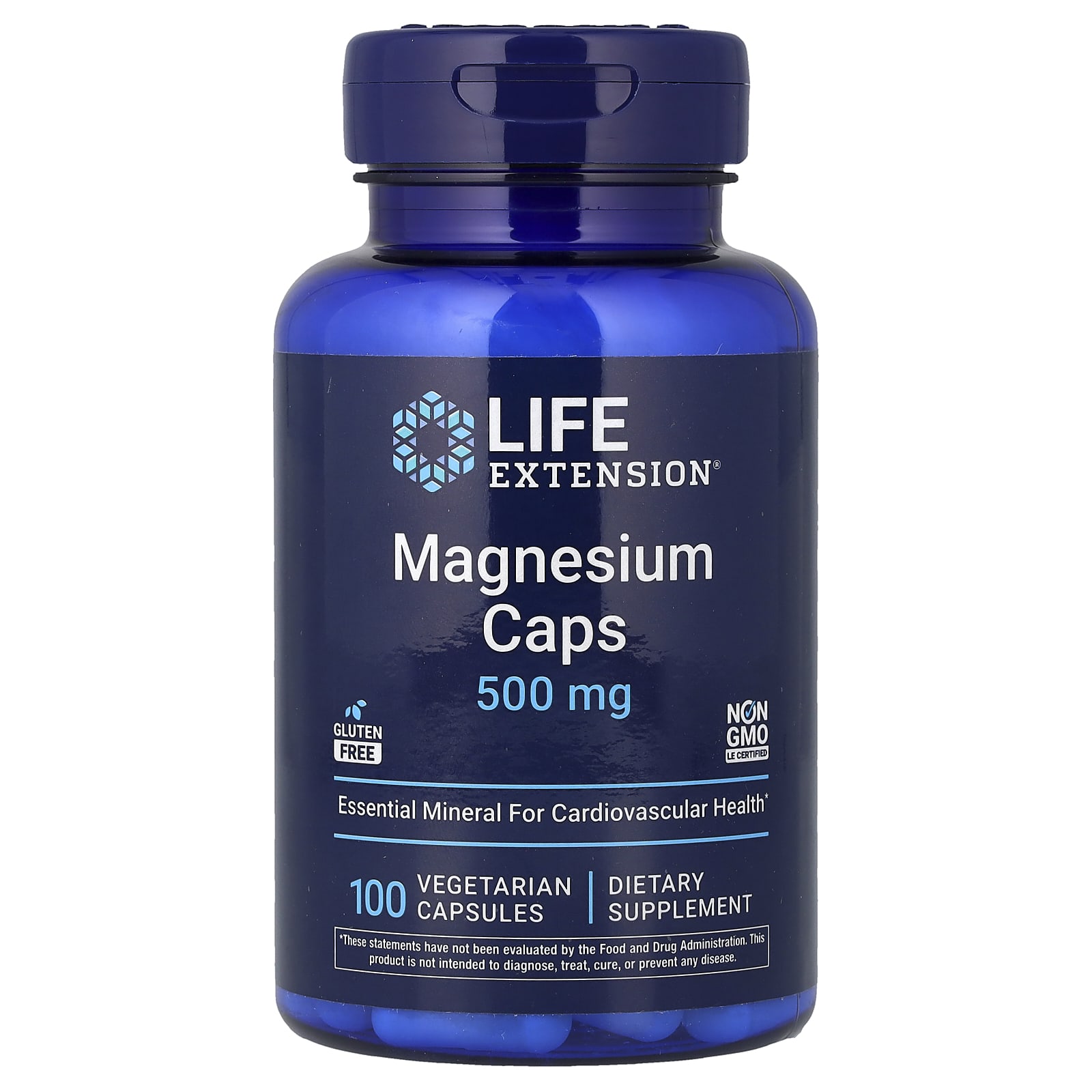 Life Extension Magnesium Caps – 100 gélules végétales — Tunisie