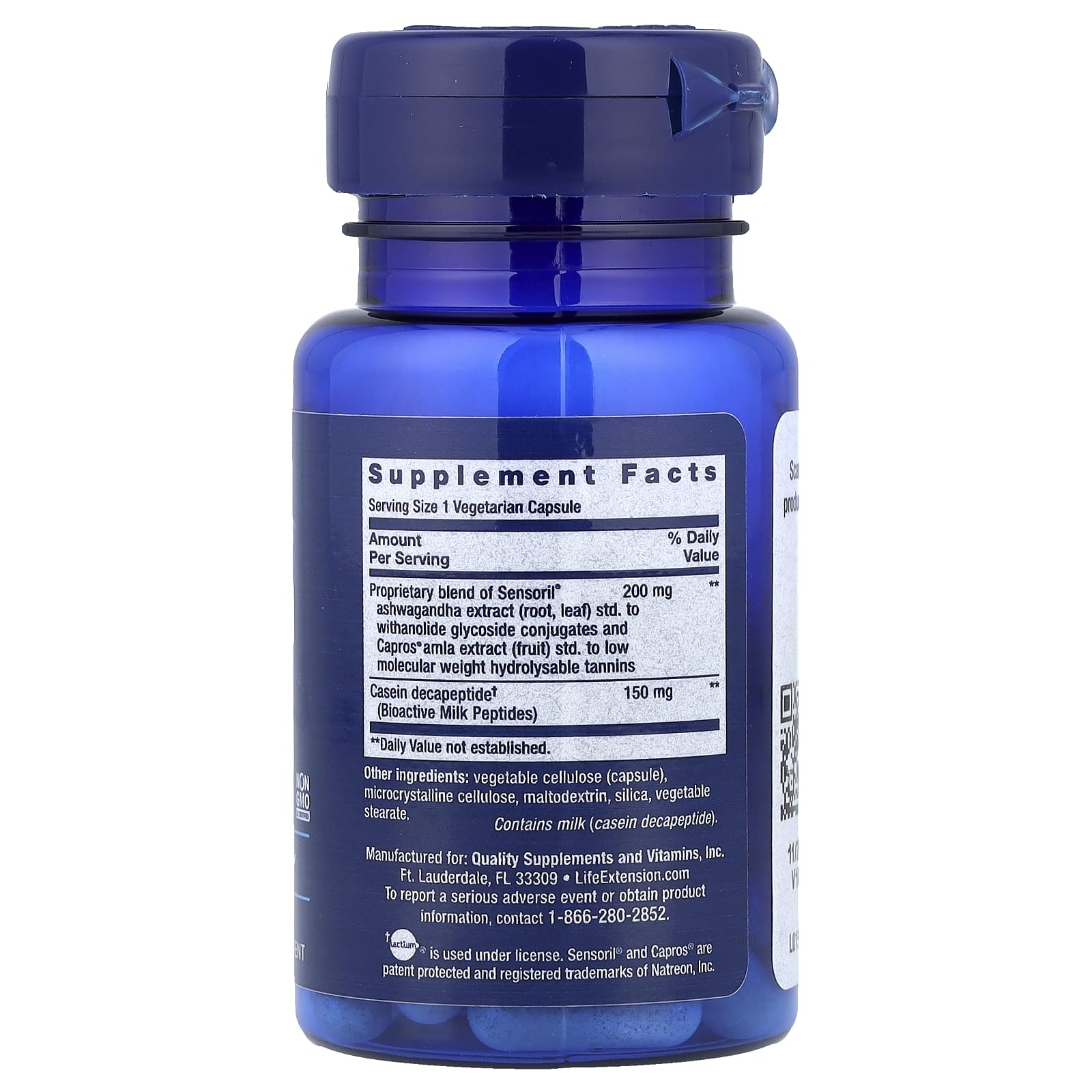 Life Extension Enhanced Sleep without Melatonin – 30 gélules végétales — photo 2 sur 2
