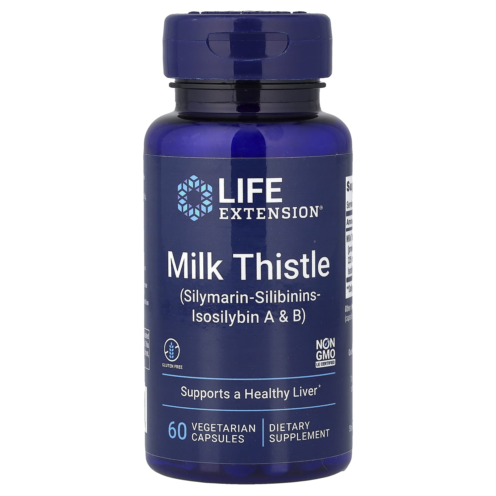 Life Extension Milk Thistle – 60 gélules végétales — Tunisie