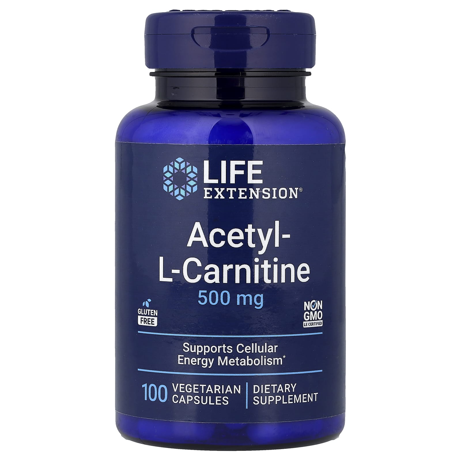 Life Extension Acetyl-L-Carnitine – 100 gélules végétales — Tunisie