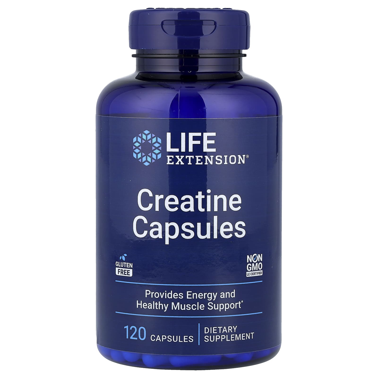 Life Extension Creatine Capsules – 120 gélules — Tunisie