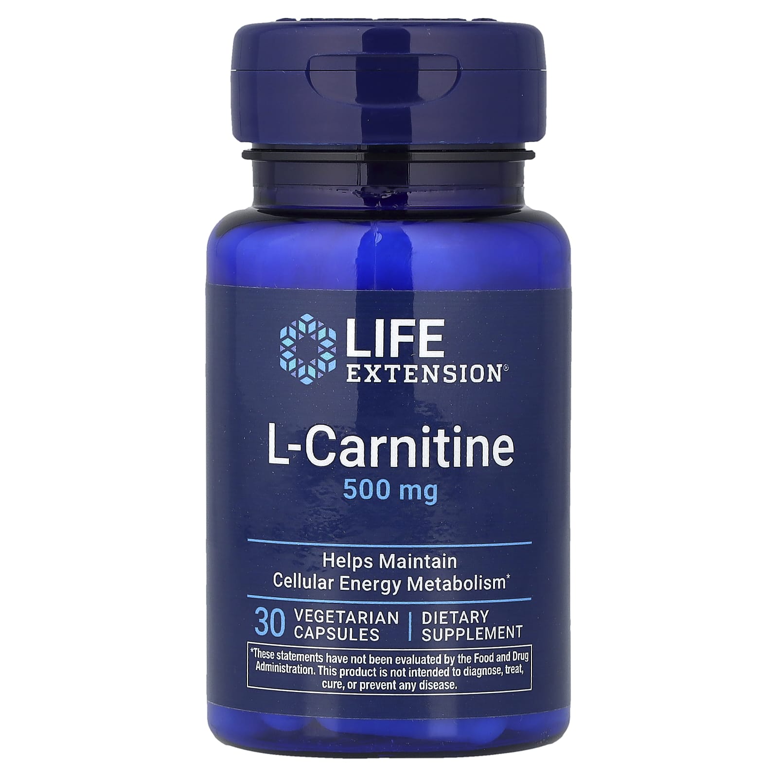 Life Extension L-Carnitine – 30 gélules végétales — Tunisie