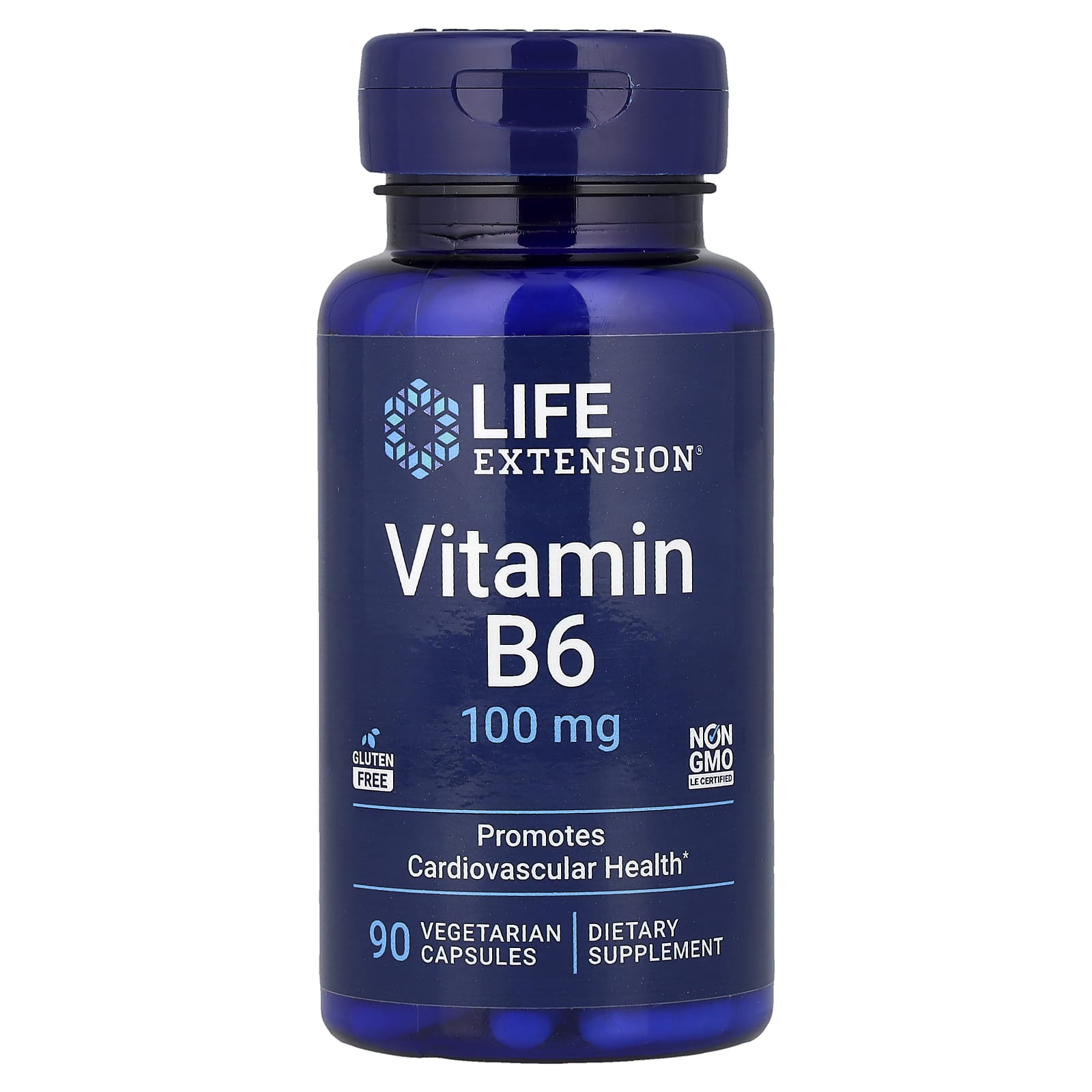 Life Extension Vitamin B6 – 90 gélules végétales — Tunisie