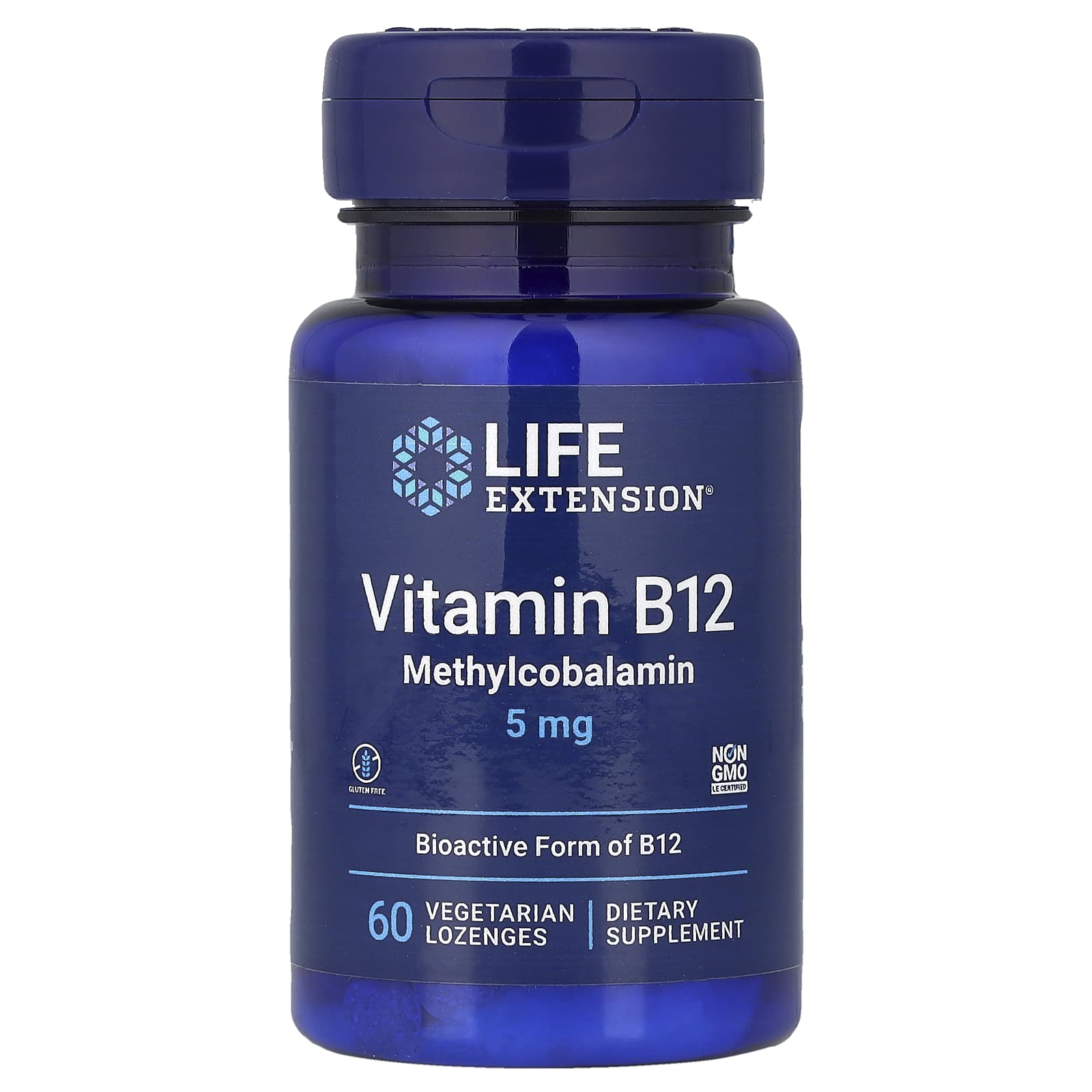 Life Extension Vitamin B12 Methylcobalamin – 5 mg — Tunisie