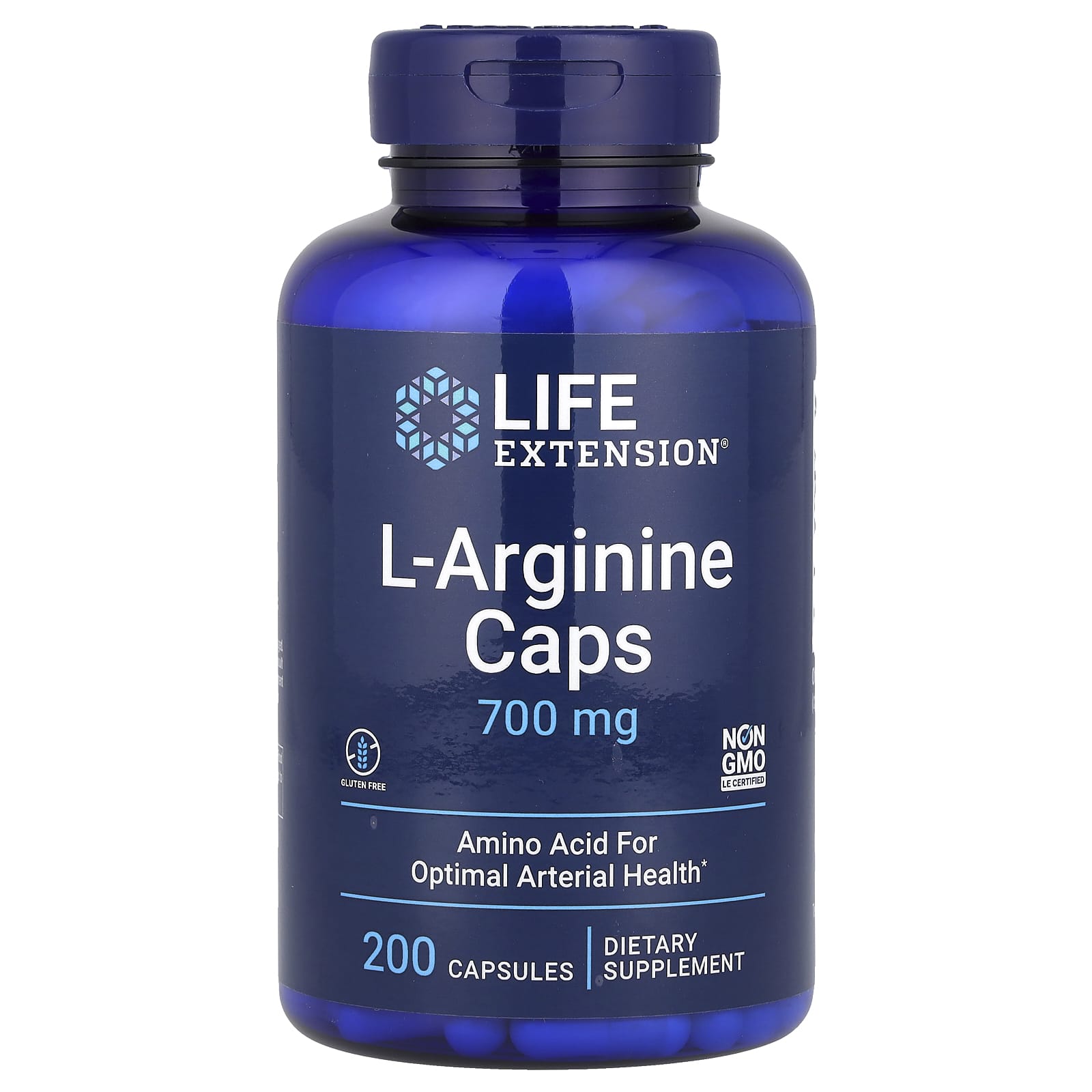 Life Extension L-Arginine Caps – 200 gélules — Tunisie
