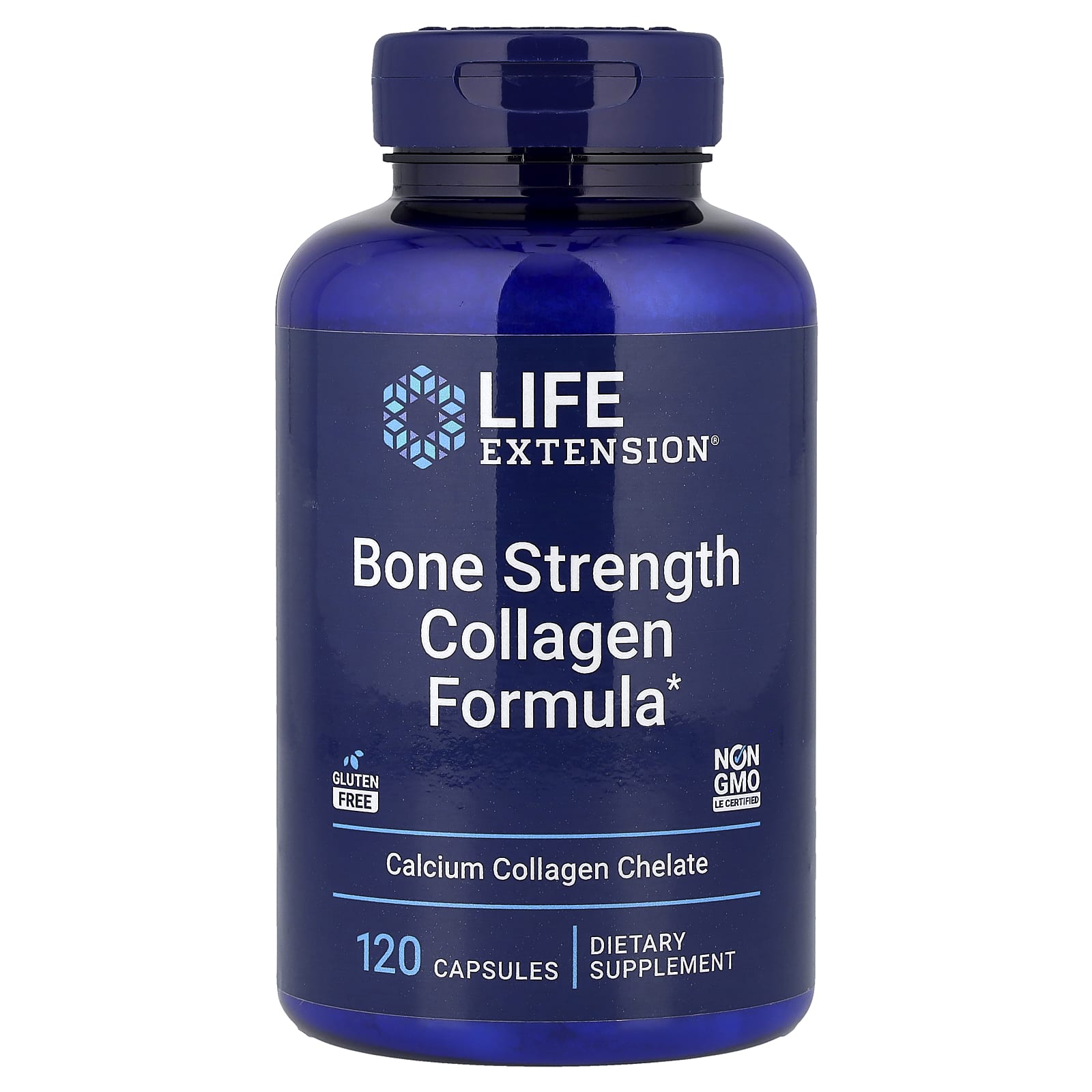 Life Extension Bone Strength Collagen Formula – 120 gélules — Tunisie