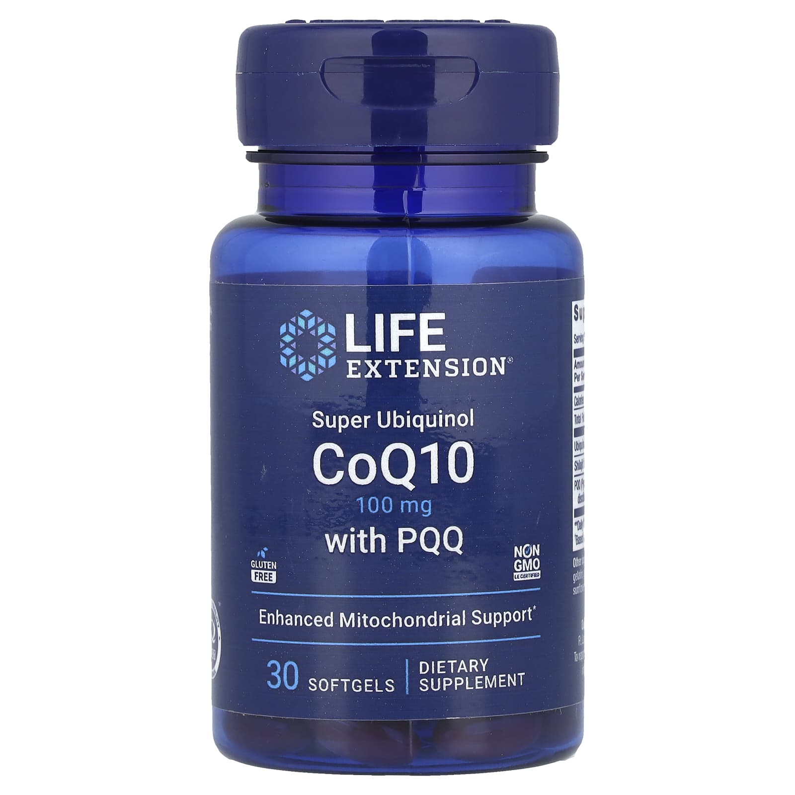 Life Extension Super Ubiquinol CoQ10 with PQQ – 30 capsules molles — Tunisie