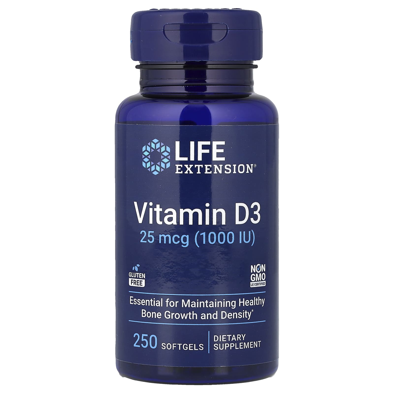 Life Extension Vitamin D3 – 250 capsules molles — Tunisie