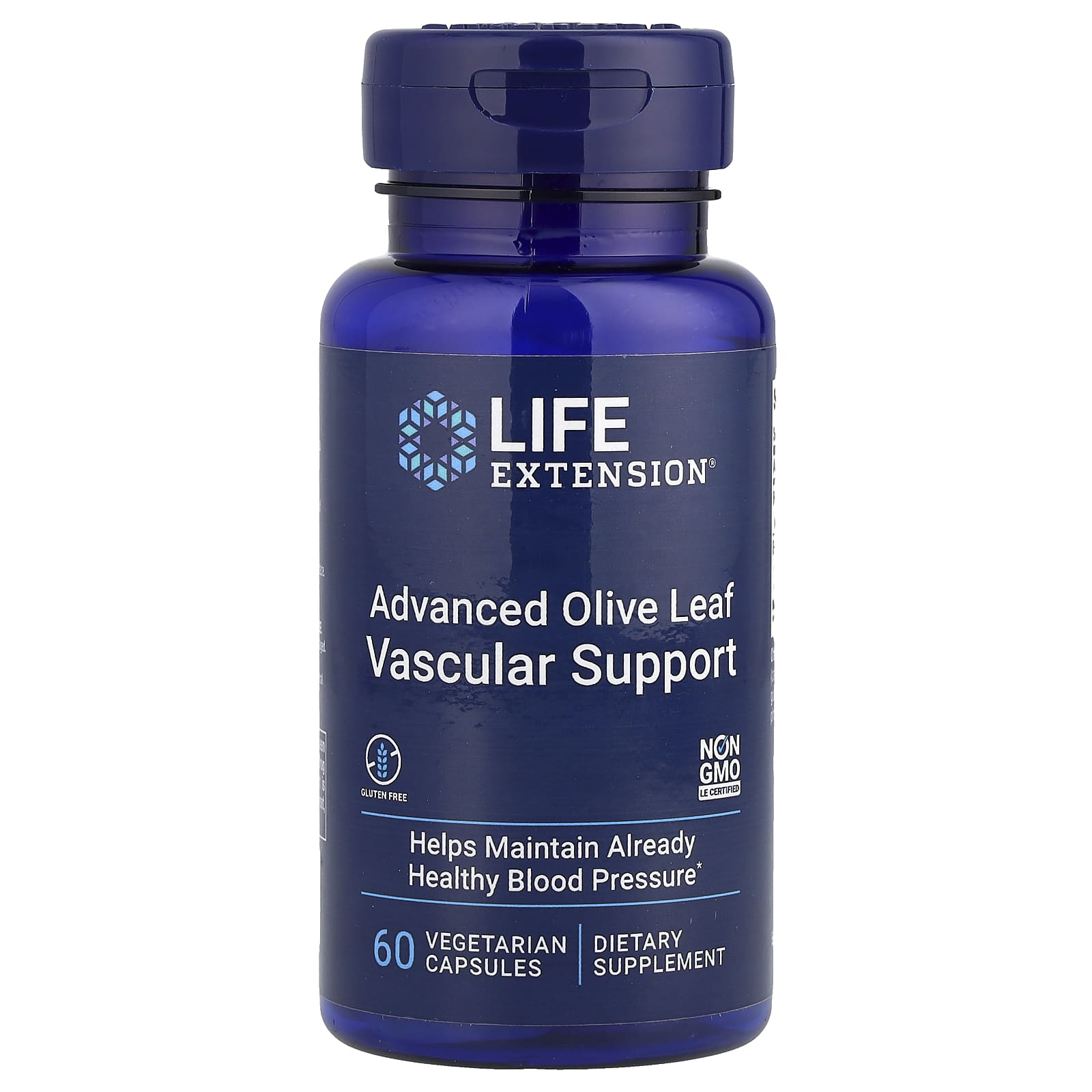 Life Extension Advanced Olive Leaf Vascular Support – 60 gélules végétales — Tunisie
