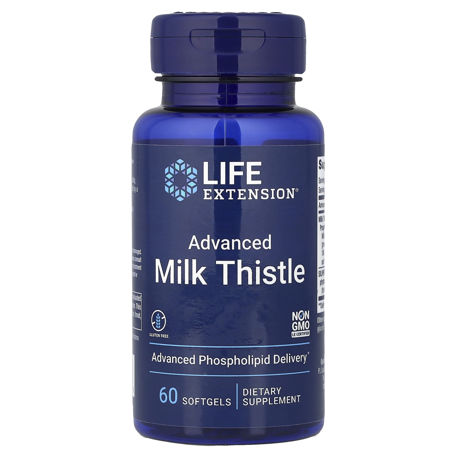 Life Extension Advanced Milk Thistle – 60 capsules molles — Tunisie