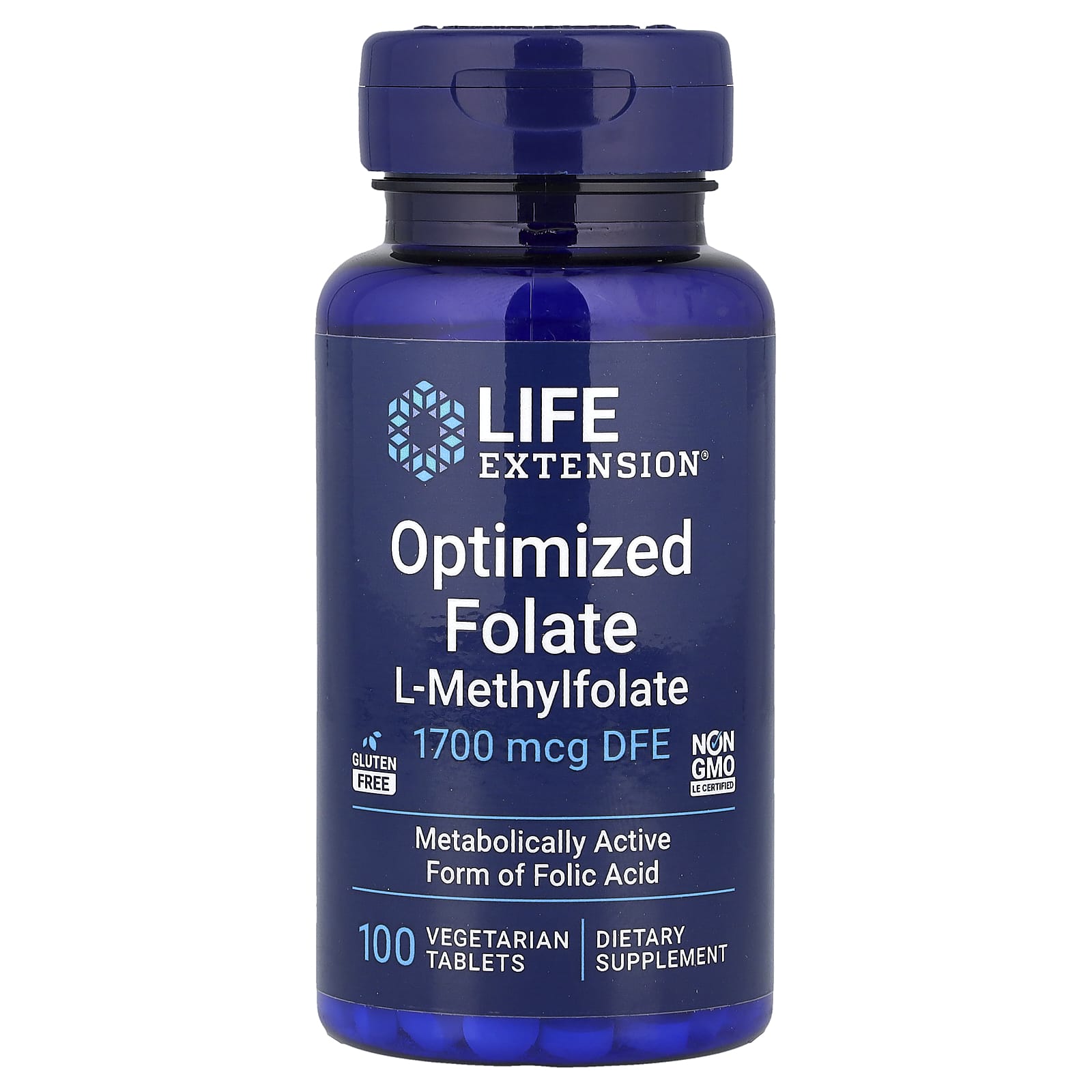 Life Extension Optimized Folate – 1700 µg — Tunisie