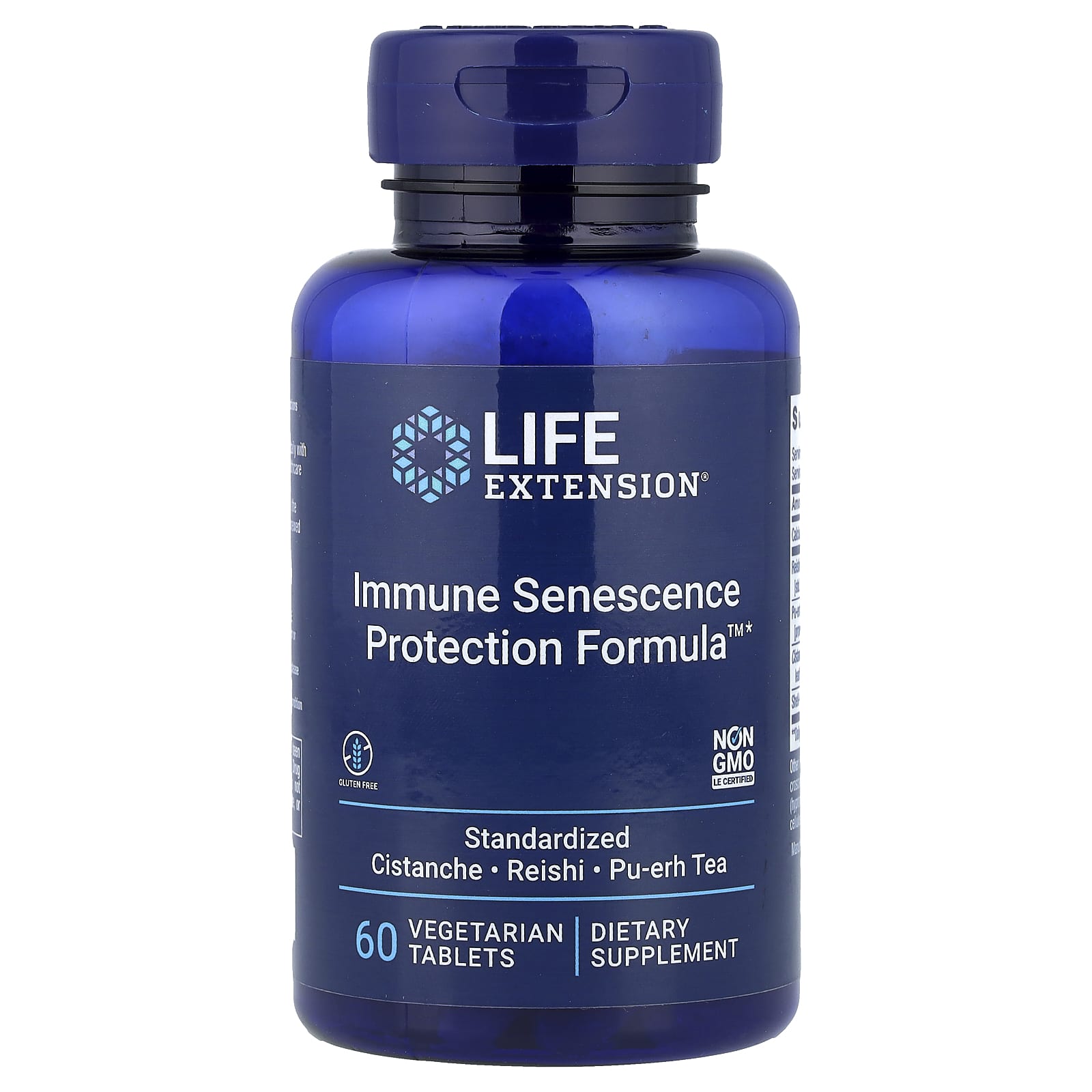Life Extension Immune Senescence Protection Formula, 60 Vegetarian Tablets — Tunisie