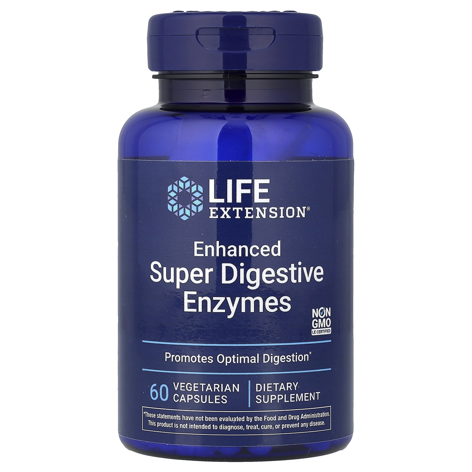 Life Extension Enhanced Super Digestive Enzymes – 60 gélules végétales — Tunisie