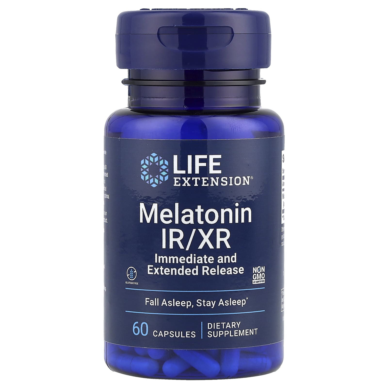 Life Extension Melatonin IR/XR – 60 gélules — Tunisie