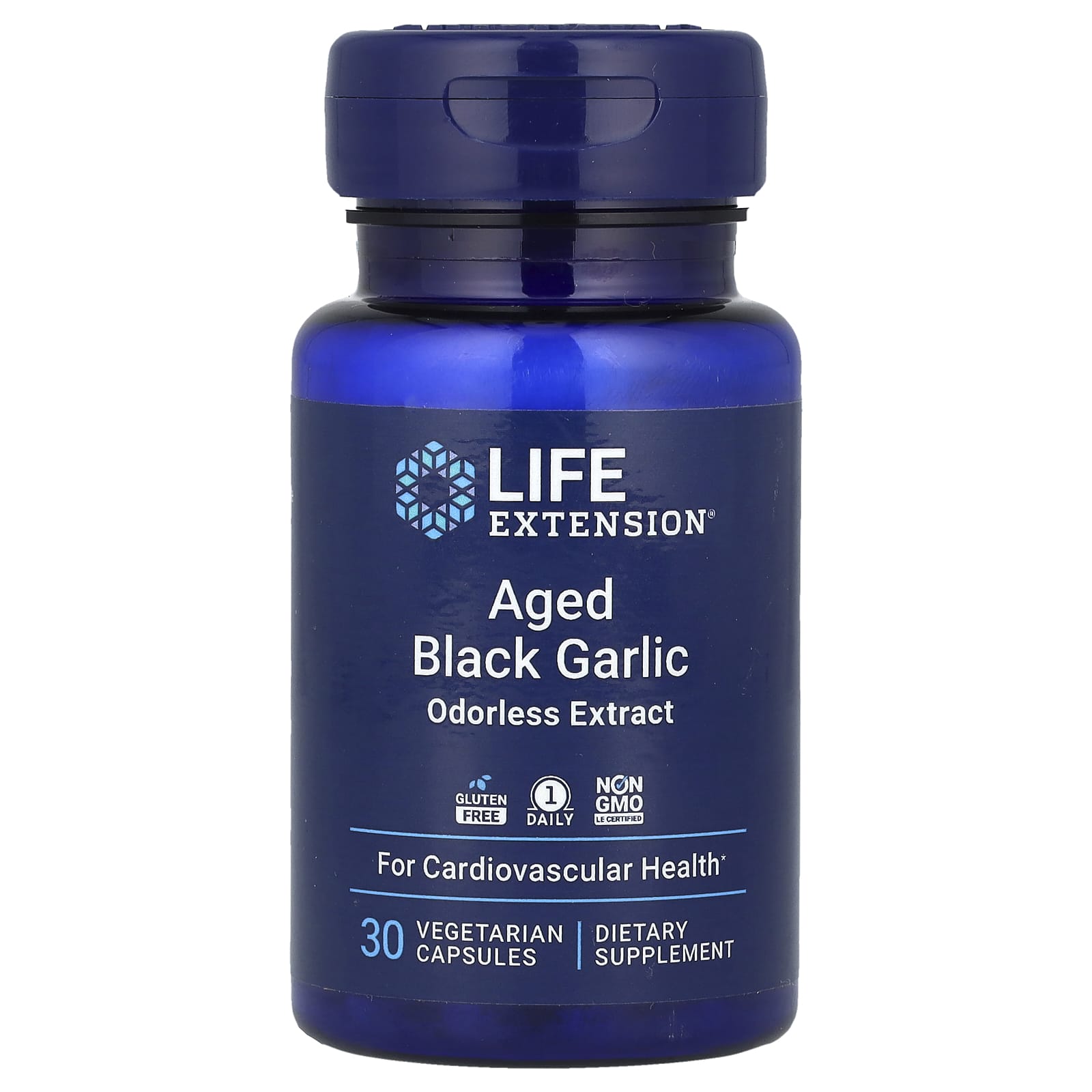 Life Extension Aged Black Garlic – 30 gélules végétales — Tunisie