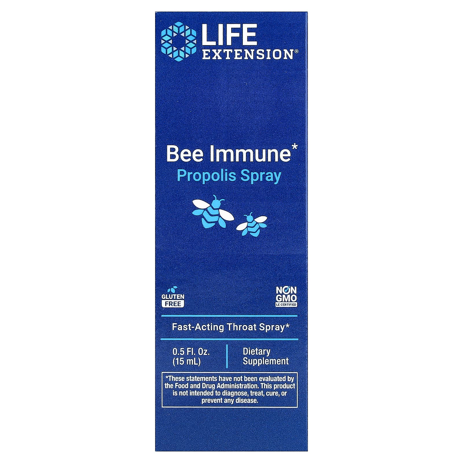 Life Extension Bee Immune Propolis Spray – 15 ml — Tunisie
