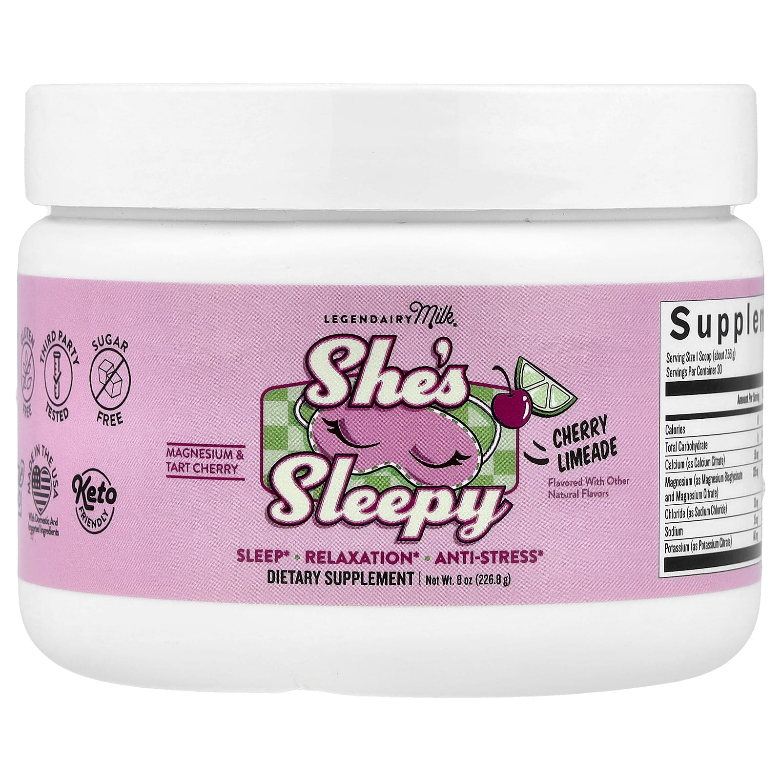 Legendairy Milk She's Sleepy – Cherry Limeade – 226,8 g — Tunisie