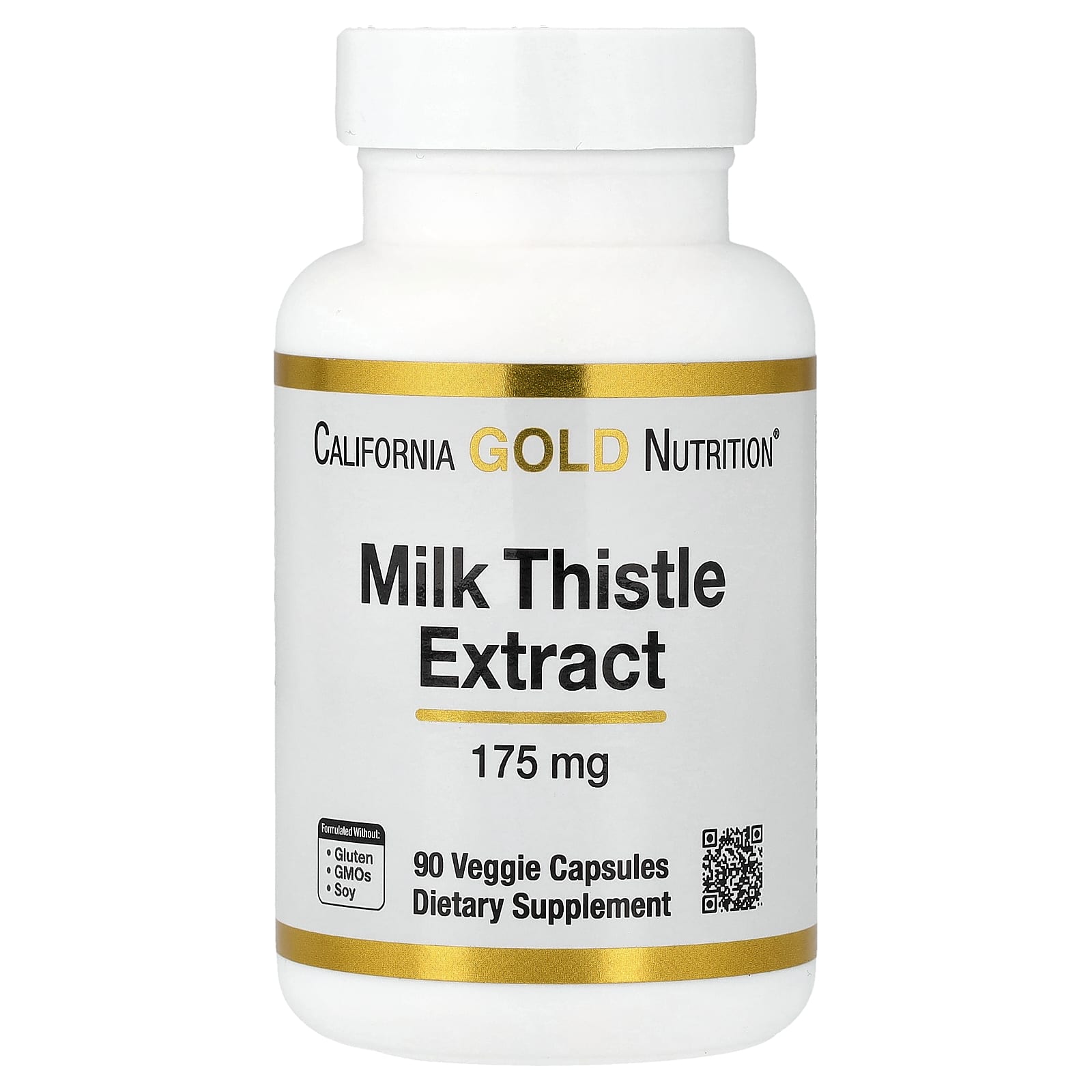 California Gold Nutrition Milk Thistle Extract – 90 gélules végétales — Tunisie