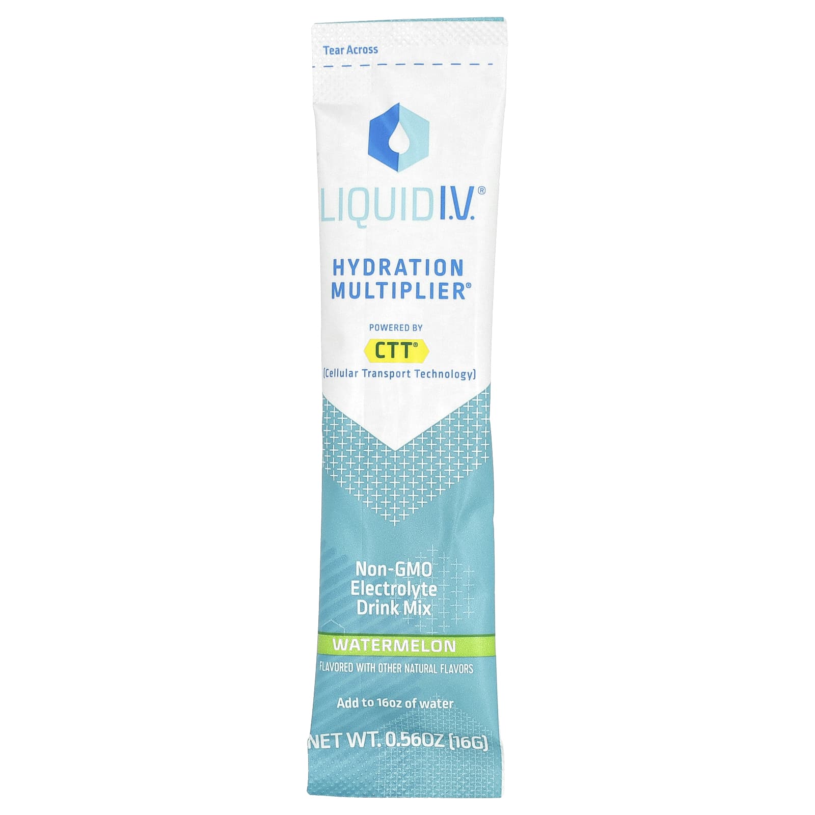 Liquid I.V. Hydration Multiplier, Electrolyte Drink Mix – Watermelon – 16 g — étiquette 1