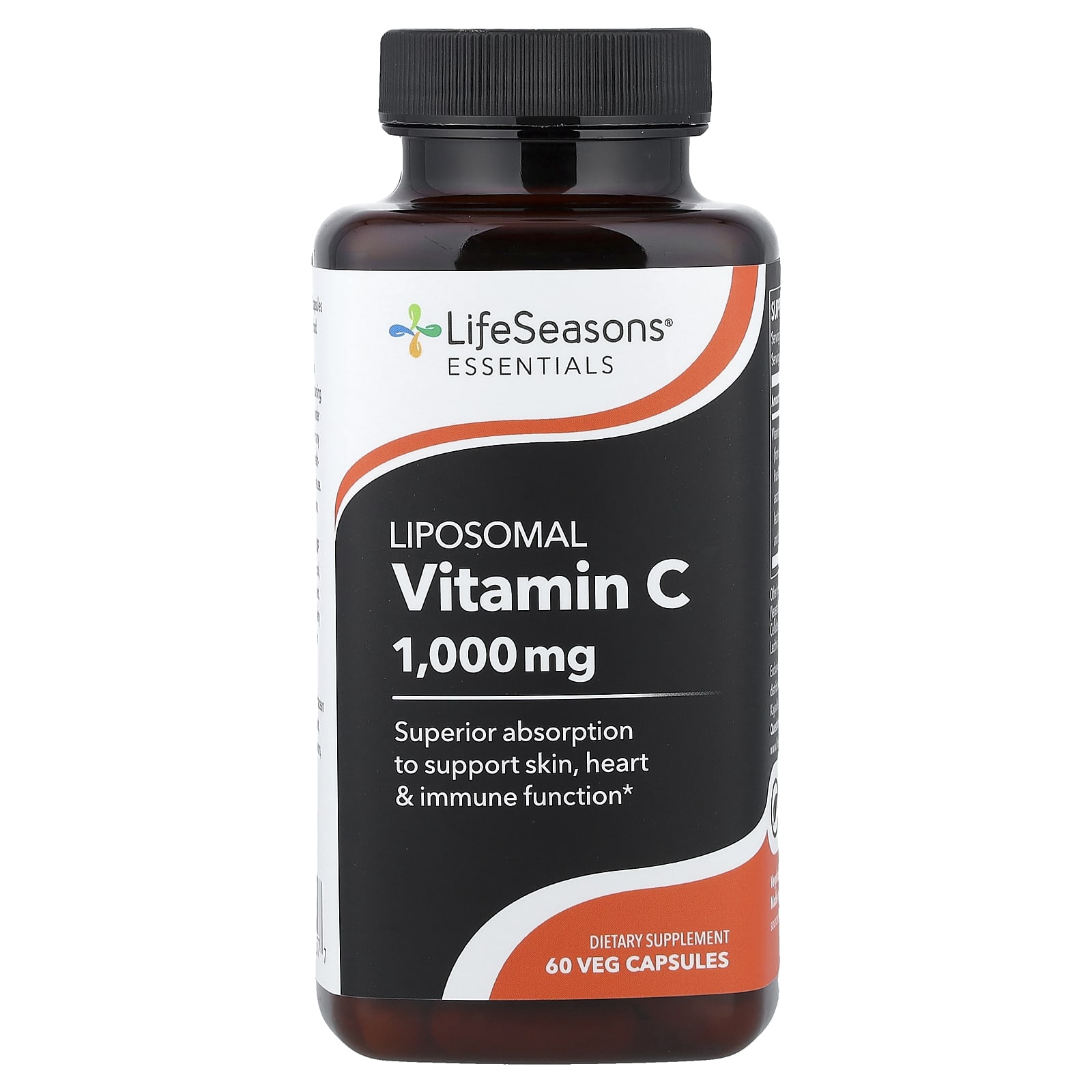 LifeSeasons Liposomal Vitamin C – 60 gélules végétales — Tunisie