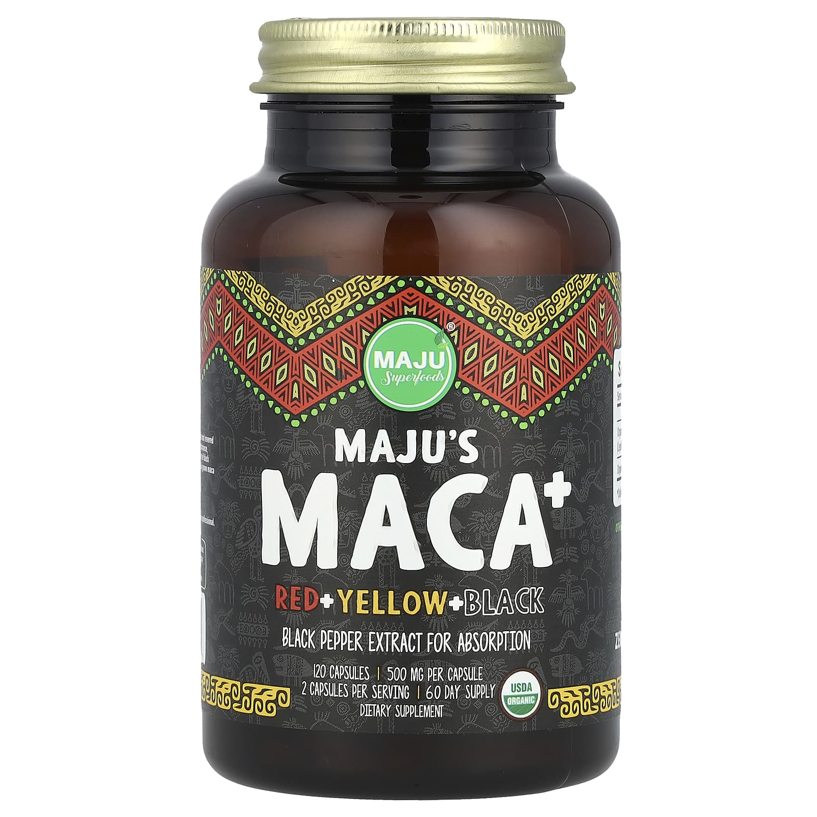 Maju Superfoods Maju's Maca+ – 120 gélules — Tunisie