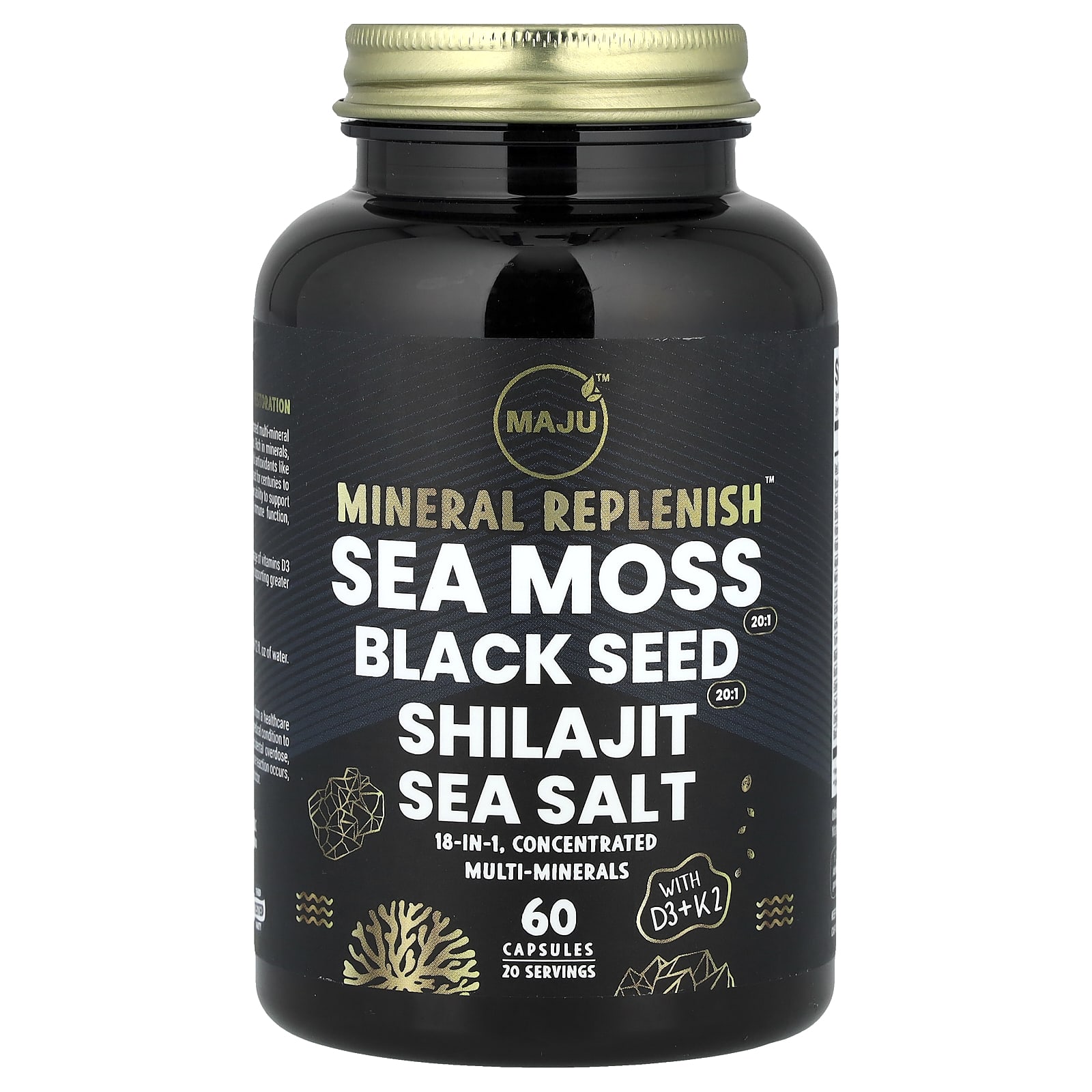 Maju Superfoods Mineral Replenish – 60 gélules — Tunisie