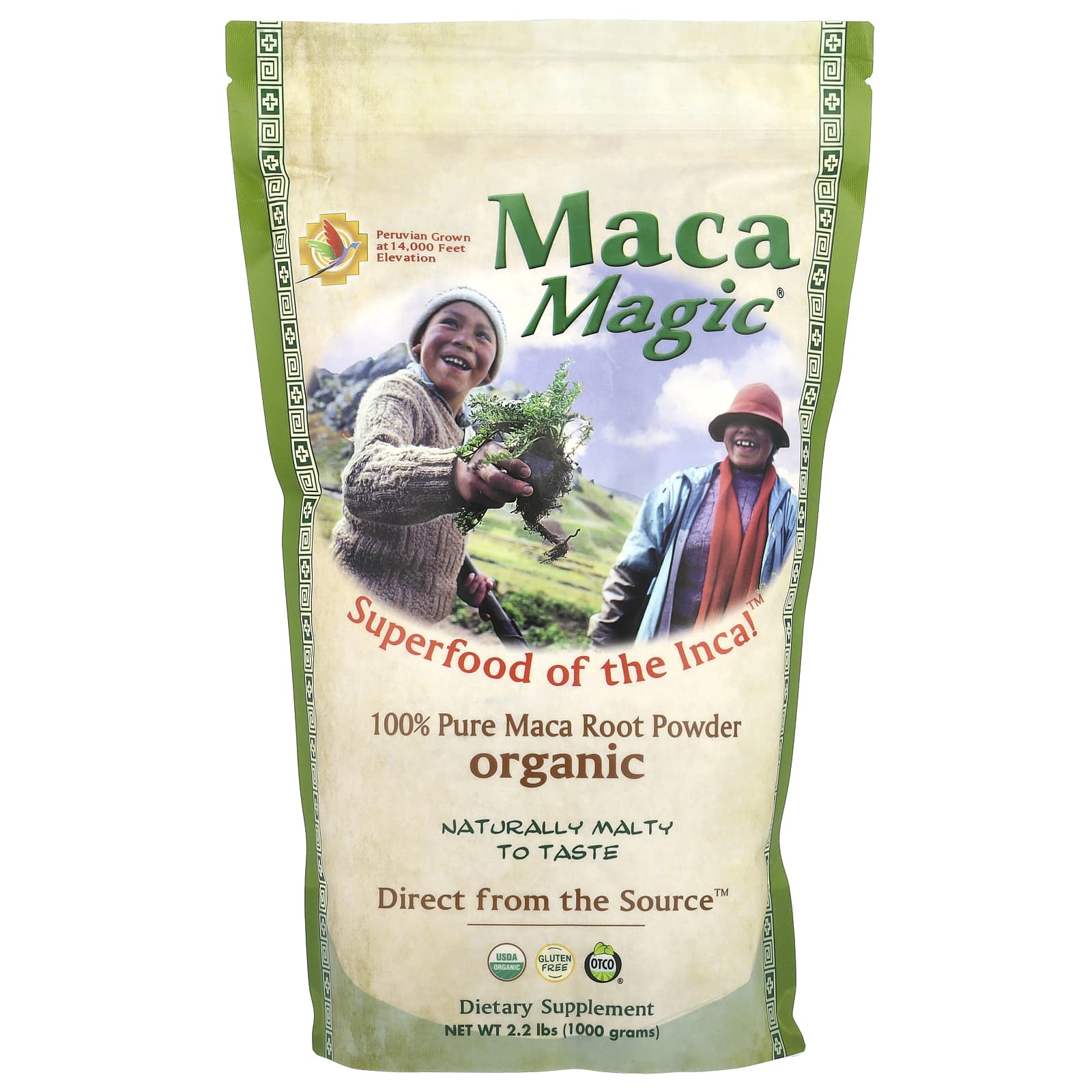 Maca Magic Organic 100% Pure Maca Root Powder – 1000 g — Tunisie